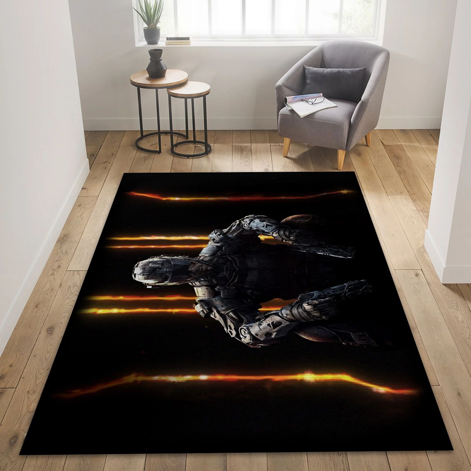 Call Of Duty Black Ops Iii Game Area Rug Carpet, Bedroom Rug - Family Gift US Decor - Indoor Outdoor Rugs