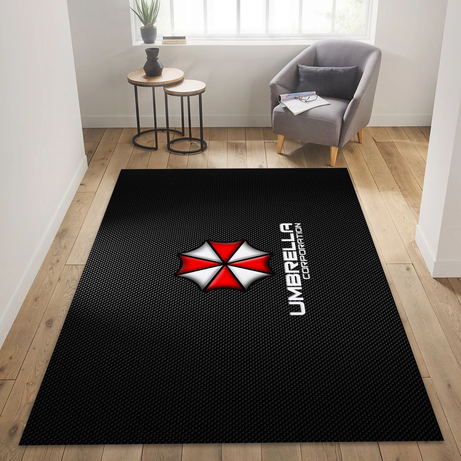 Resident Evil Gaming Area Rug, Bedroom Rug - Christmas Gift Decor - Indoor Outdoor Rugs