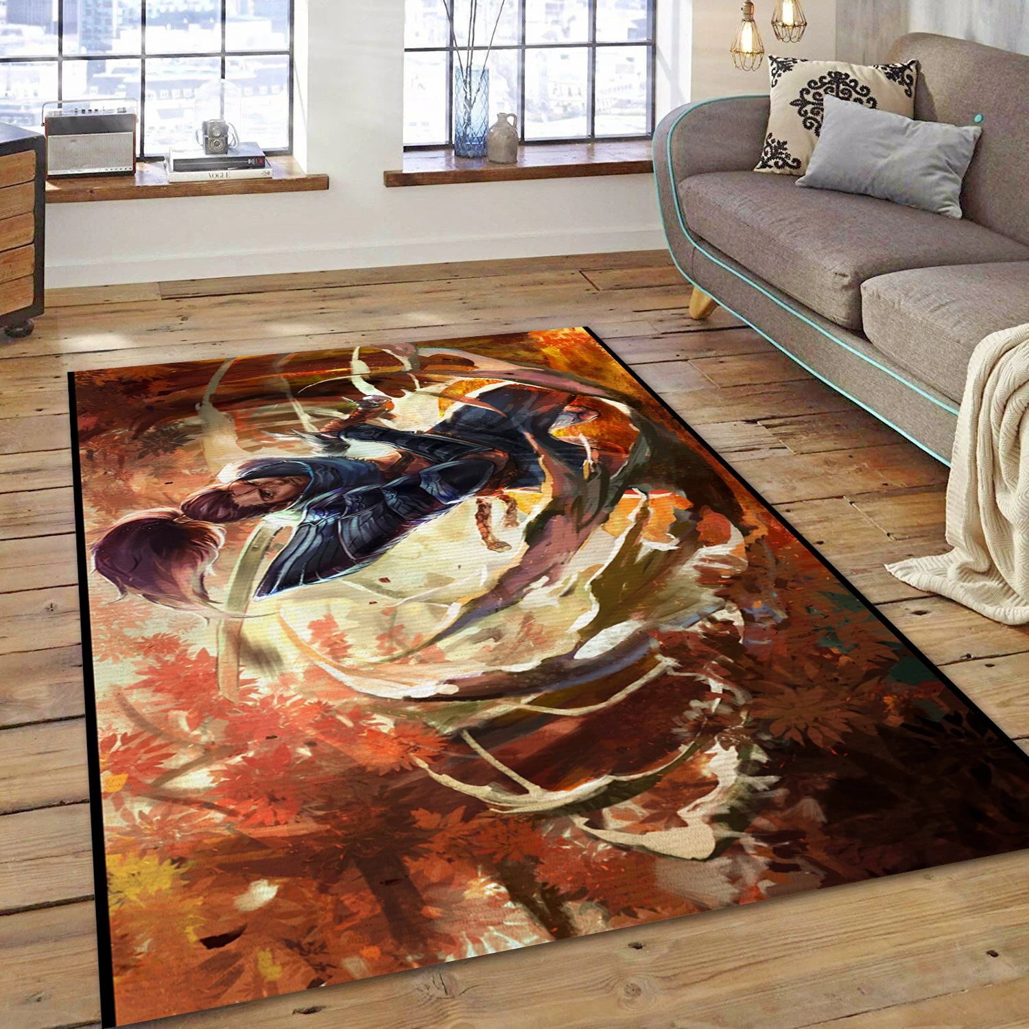 League Of Legends Video Game Area Rug For Christmas, Bedroom Rug - US Decor - Indoor Outdoor Rugs