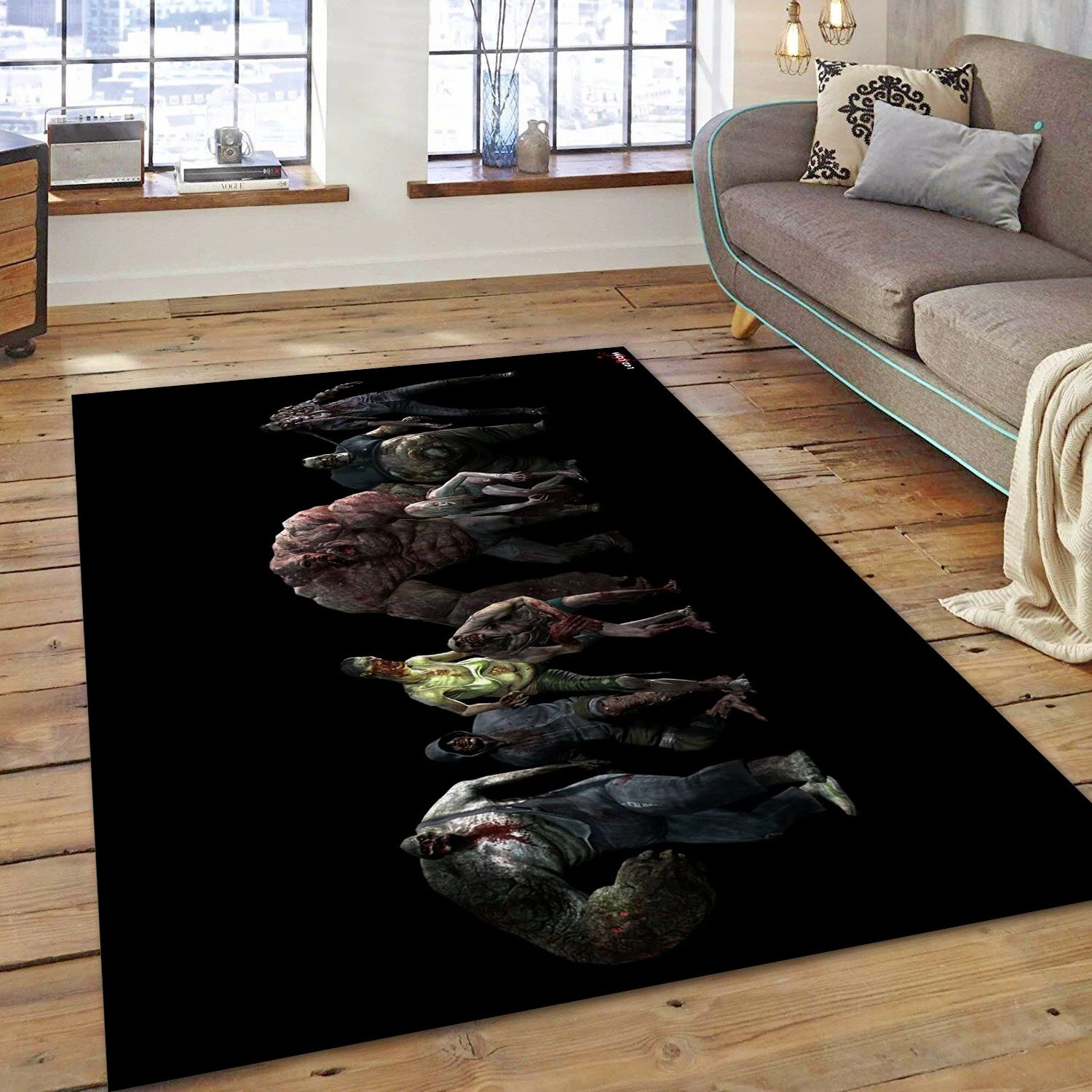 Left 4 Dead 2 Video Game Area Rug For Christmas, Living Room Rug - Christmas Gift Decor - Indoor Outdoor Rugs