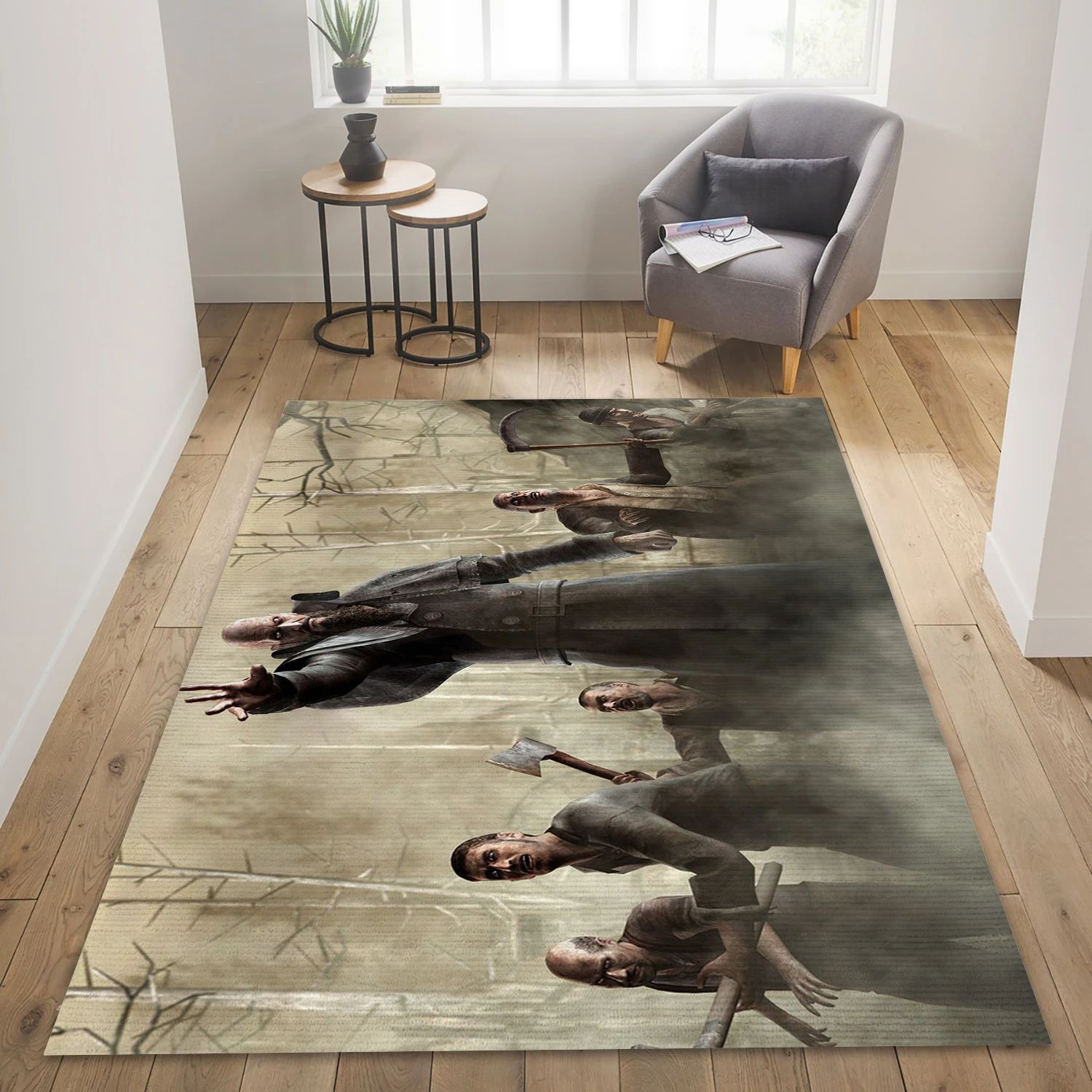 Resident Evil 971 Video Game Reangle Rug, Living Room Rug - US Decor - Indoor Outdoor Rugs