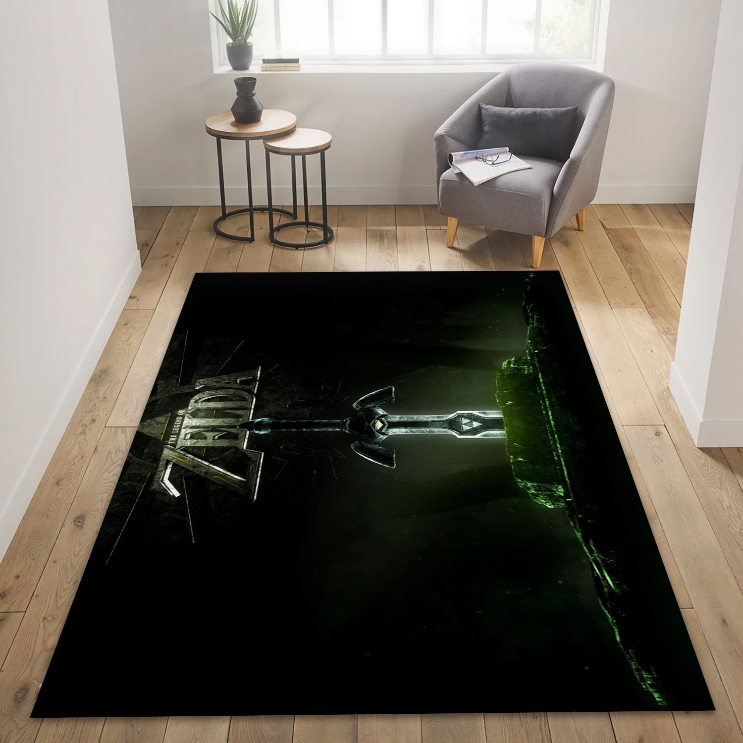 The Legend Of Zelda Gaming Area Rug, Living Room Rug - Home Decor Floor Decor - Indoor Outdoor Rugs