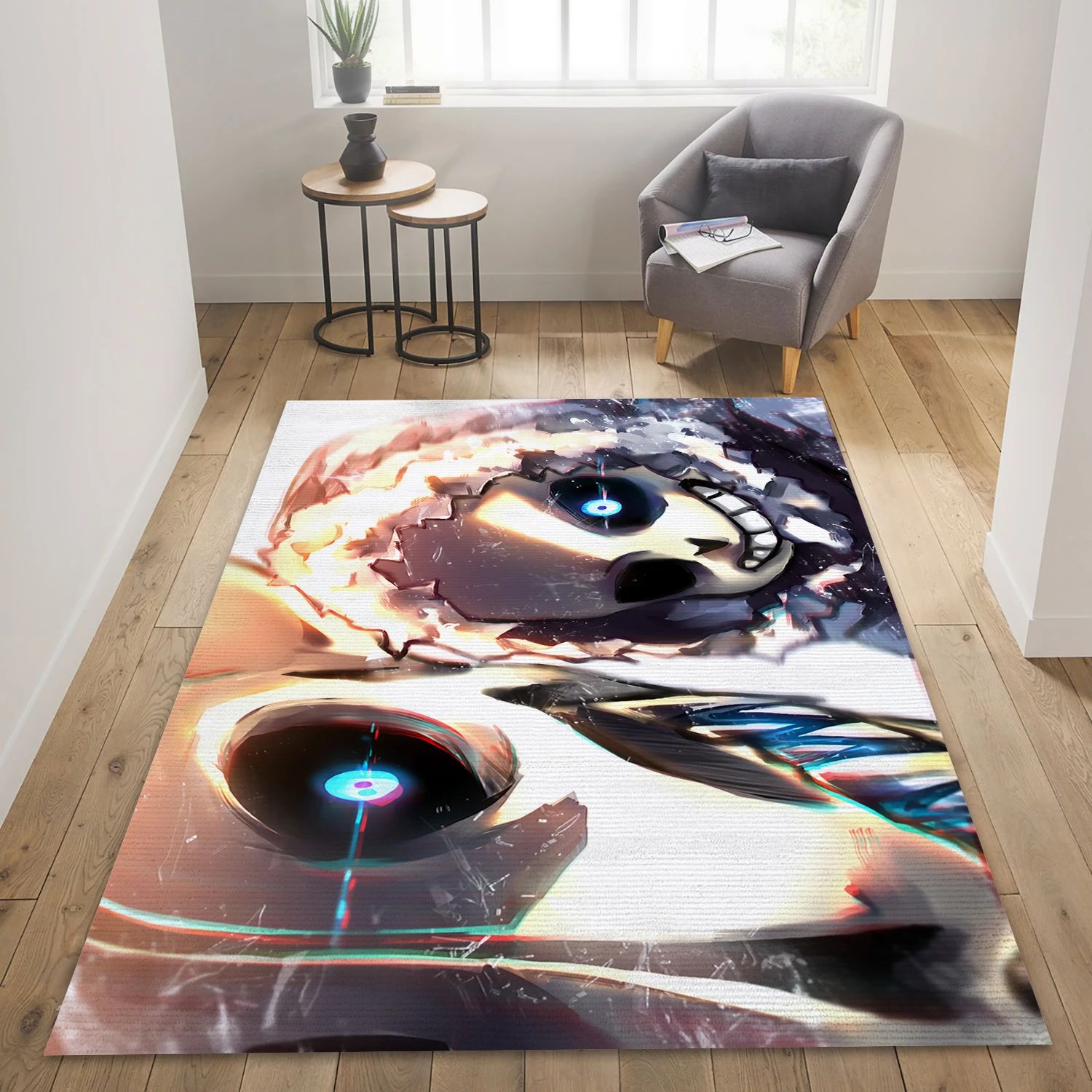 Get Ready To Dunk On Kid Video Game Reangle Rug, Bedroom Rug - Home Decor Floor Decor - Indoor Outdoor Rugs