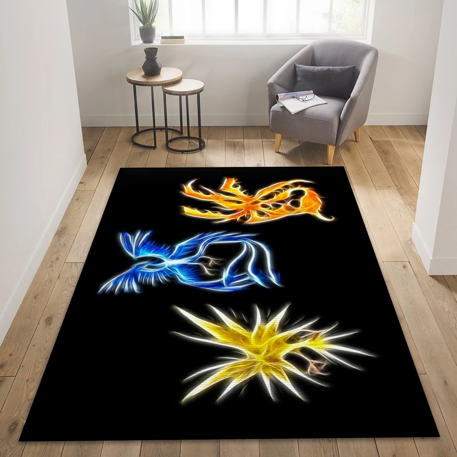 Pok Mon Video Game Reangle Rug, Living Room Rug - Home Decor Floor Decor - Indoor Outdoor Rugs