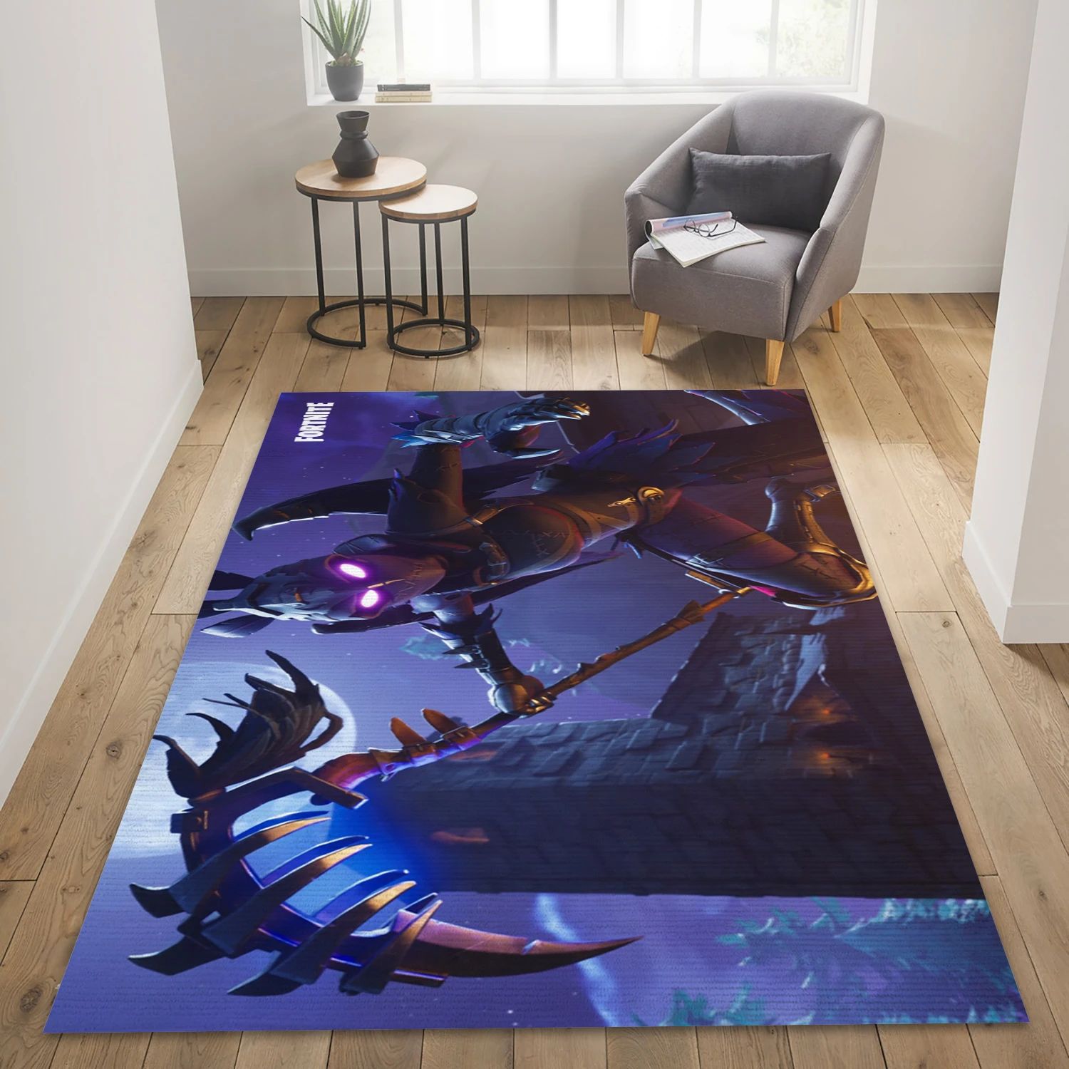 Fortnite Ravage Gaming Area Rug, Bedroom Rug - Christmas Gift Decor - Indoor Outdoor Rugs