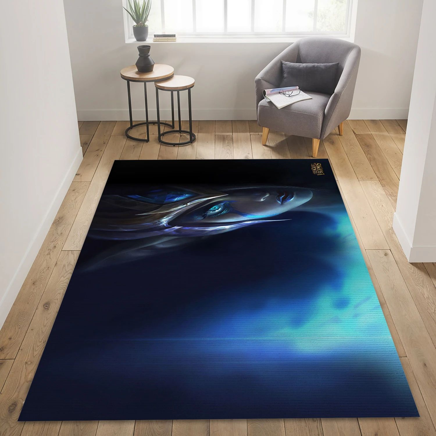 Victorious Morgana Video Game Reangle Rug, Living Room Rug - Home Decor Floor Decor - Indoor Outdoor Rugs