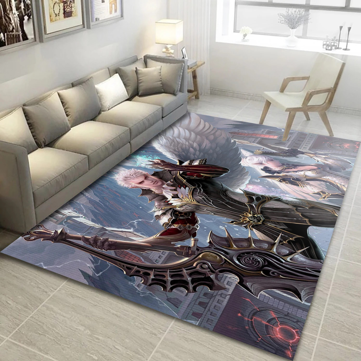 Airena Video Game Area Rug Area, Area Rug - US Decor - Indoor Outdoor Rugs