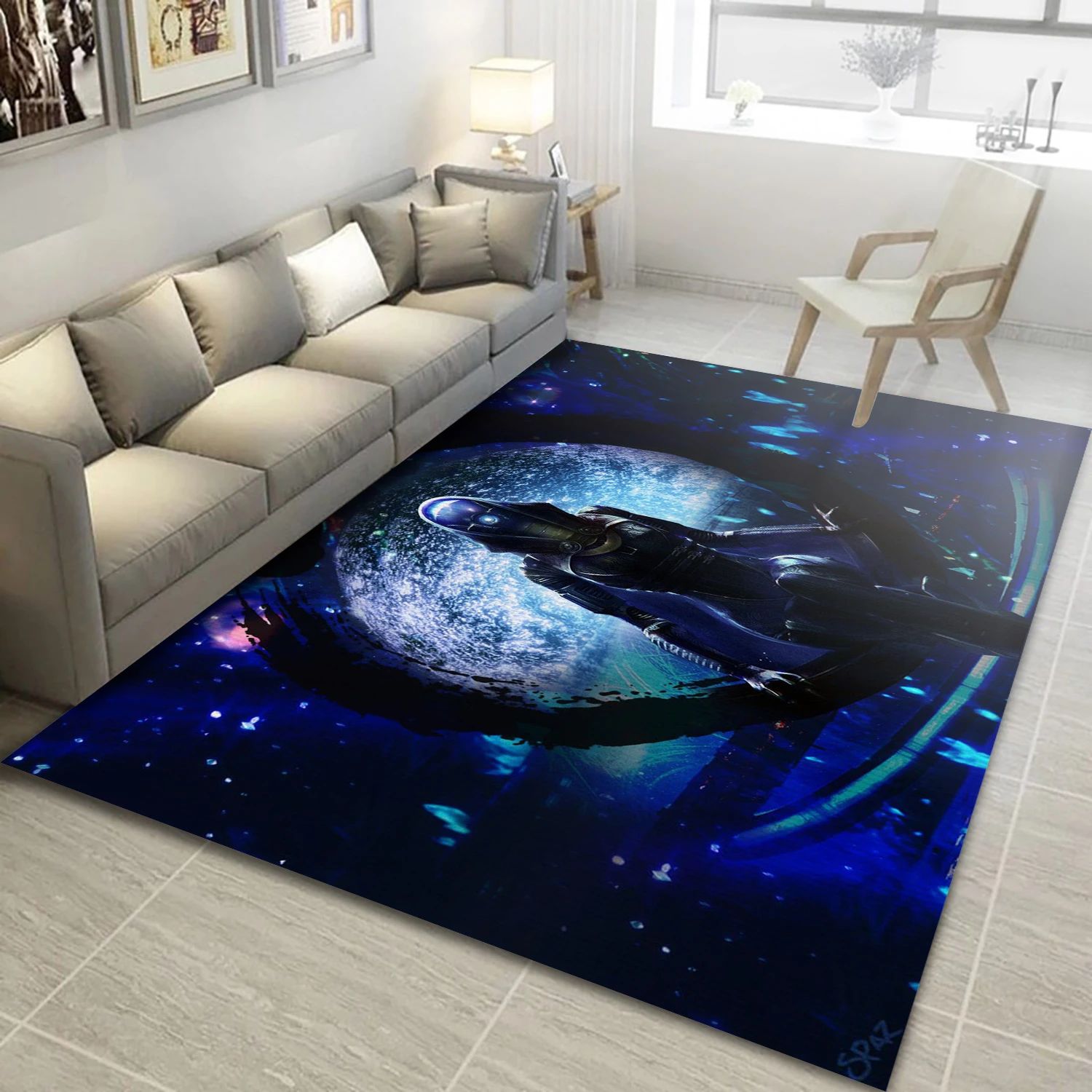 Talizorah Gaming Area Rug, Area Rug - Family Gift US Decor - Indoor Outdoor Rugs