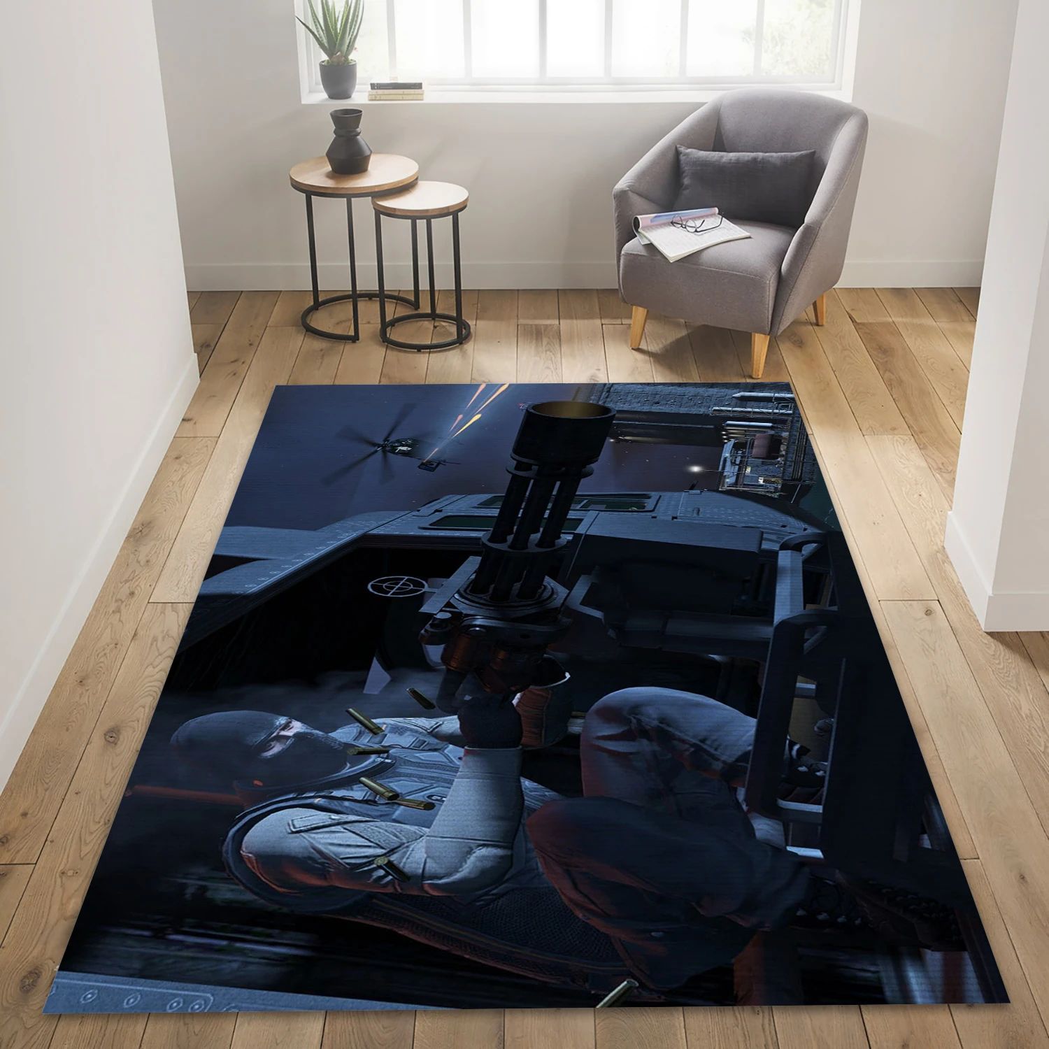 Grand Theft Auto V Gaming Area Rug, Bedroom Rug - US Decor - Indoor Outdoor Rugs