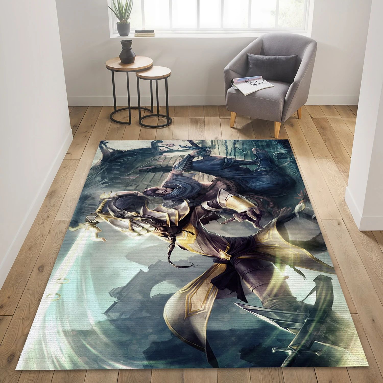 League Of Legends Video Game Area Rug For Christmas, Area Rug - Christmas Gift Decor - Indoor Outdoor Rugs