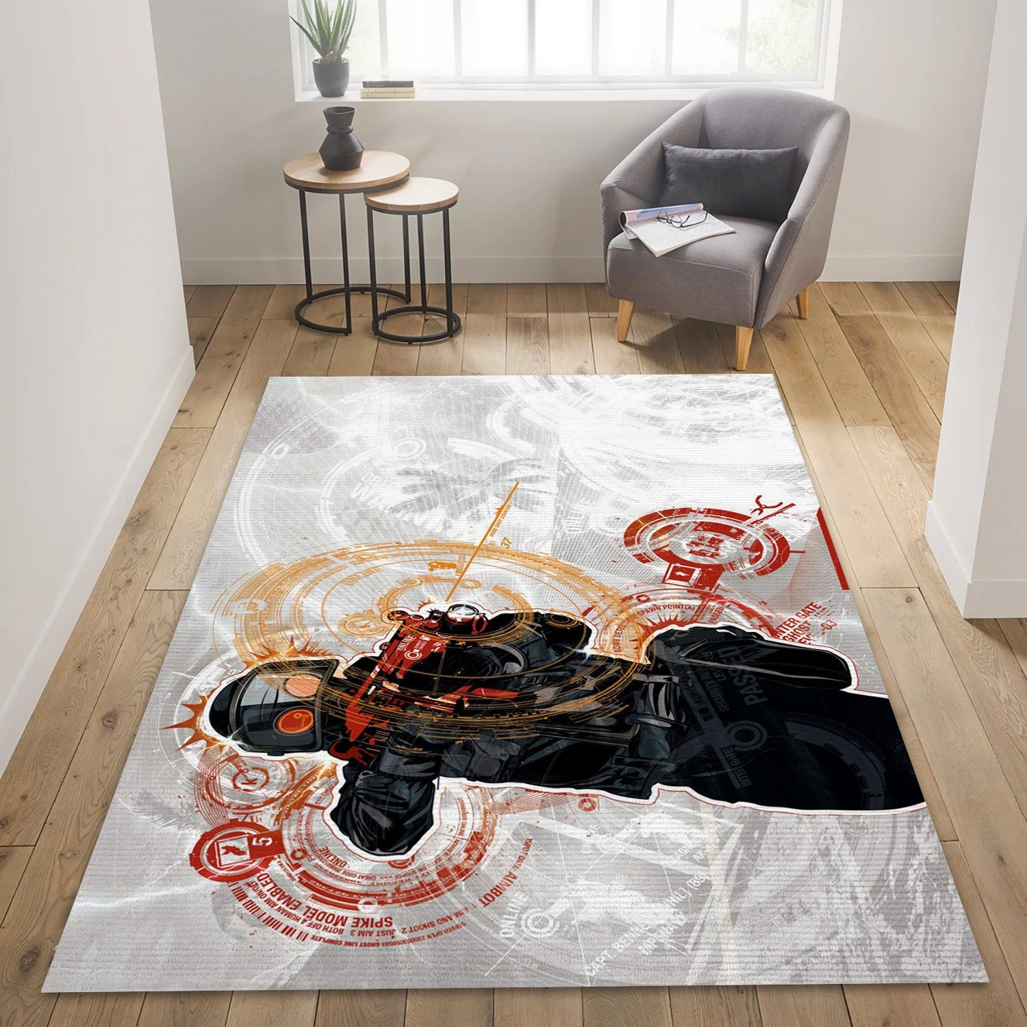 Counter Strike Global Offensive Video Game Area Rug Area, Area Rug - Home Decor Floor Decor - Indoor Outdoor Rugs