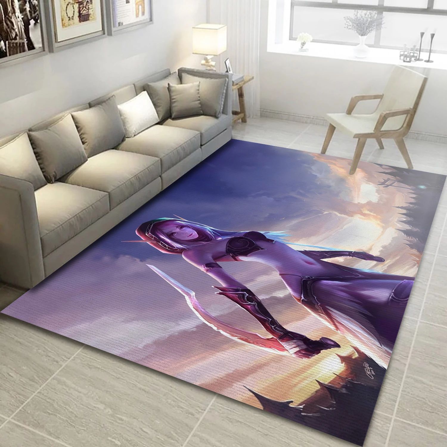 World Of Warcraft Game Area Rug Carpet, Area Rug - US Decor - Indoor Outdoor Rugs