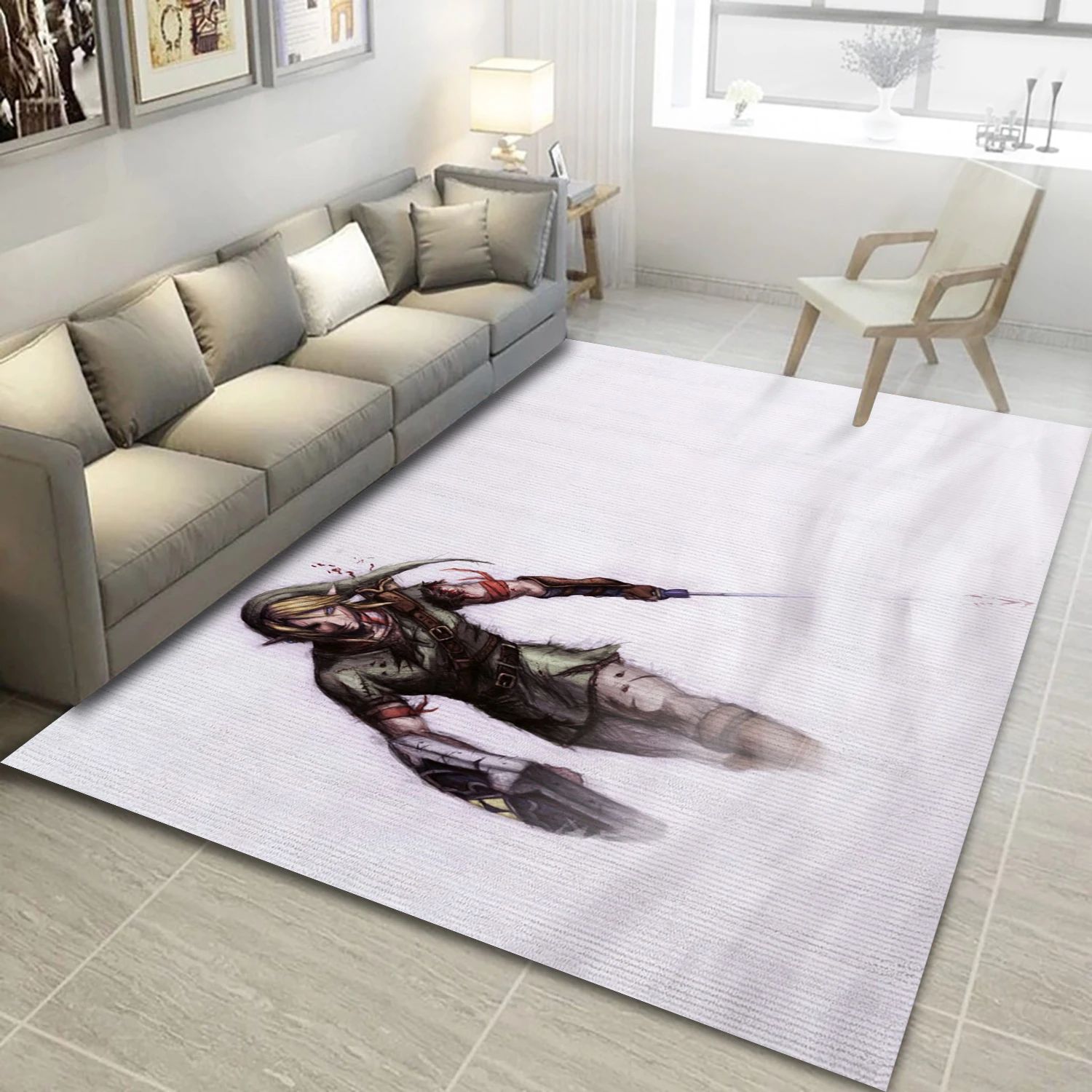 The Legend Of Zelda Game Area Rug Carpet, Area Rug - Christmas Gift Decor - Indoor Outdoor Rugs