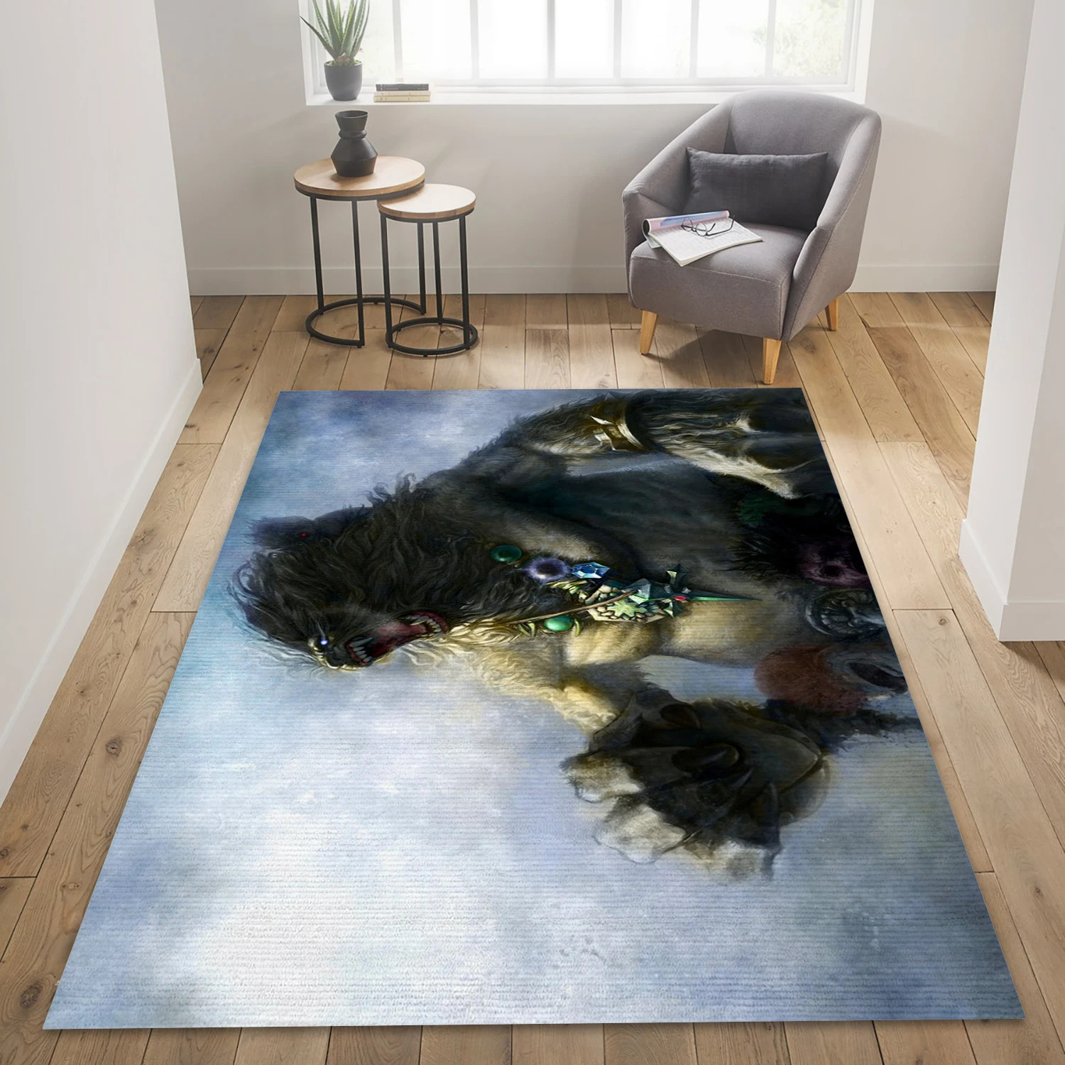 Nunu Game Area Rug Carpet, Area Rug - Family Gift US Decor - Indoor Outdoor Rugs