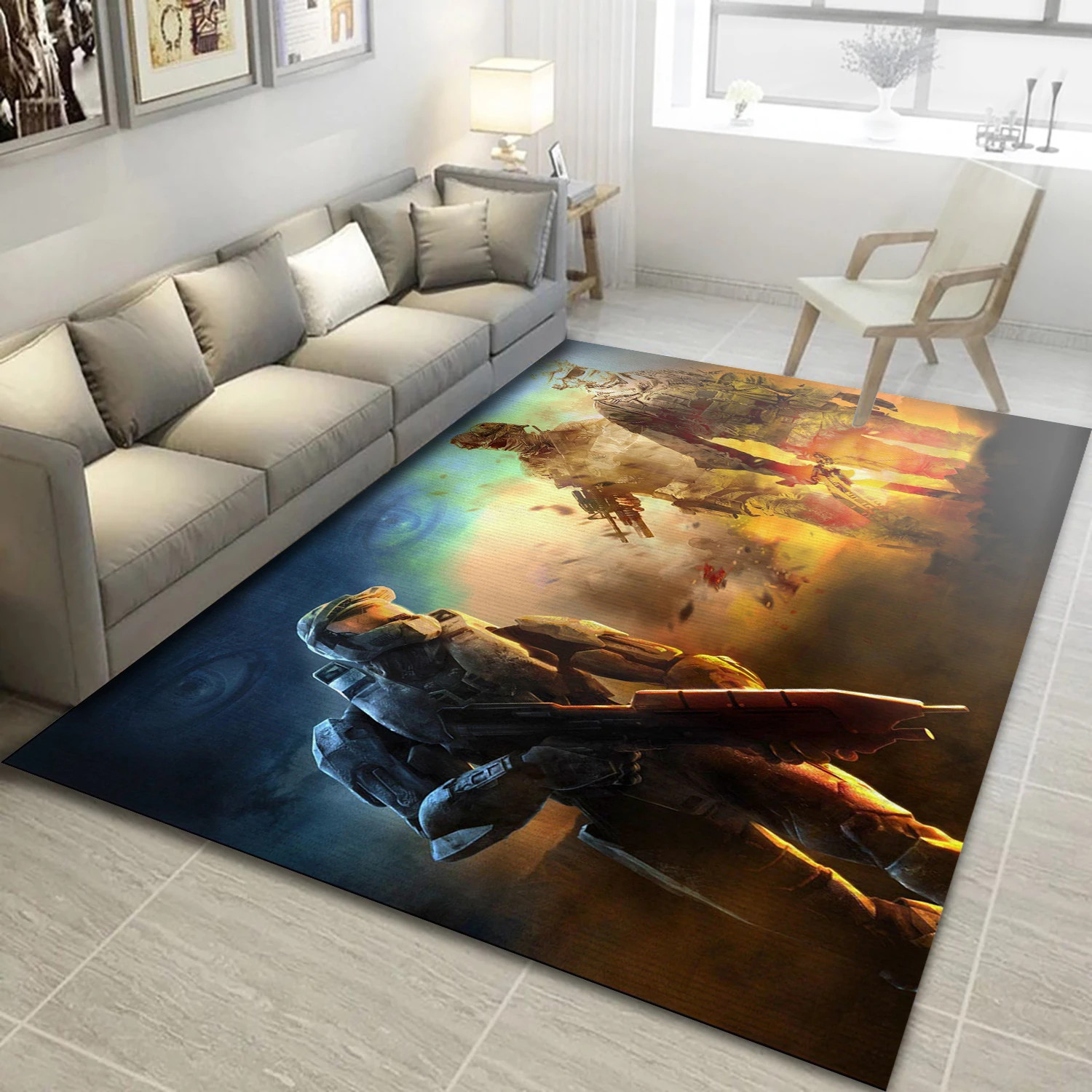 Legends Never Die Game Area Rug Carpet, Area Rug - Family Gift US Decor - Indoor Outdoor Rugs