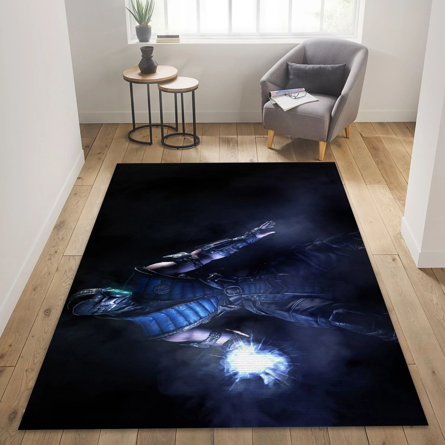 Sub Zero Gaming Area Rug, Bedroom Rug - US Decor - Indoor Outdoor Rugs