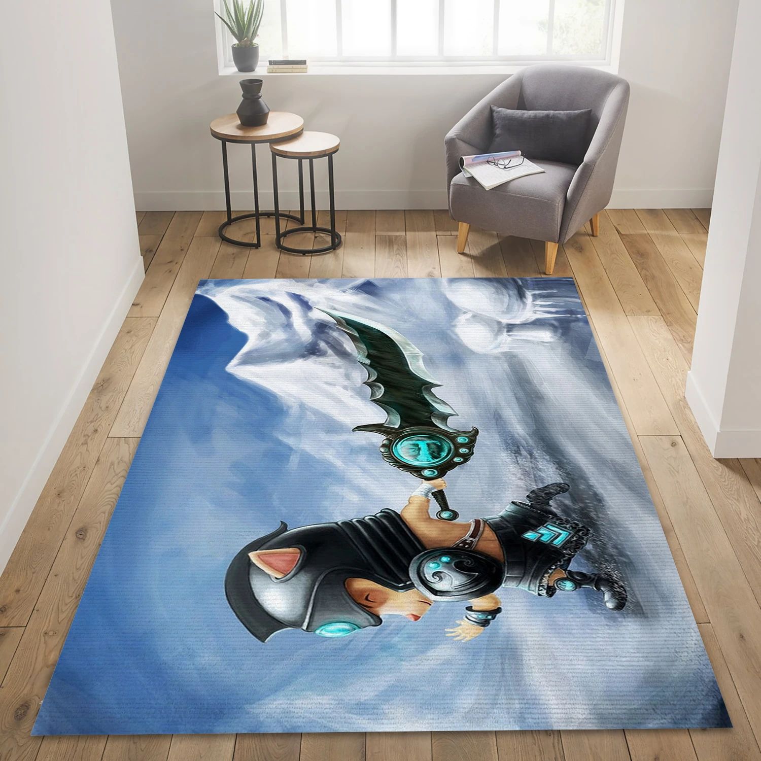 League Of Legends Gaming Area Rug, Bedroom Rug - Christmas Gift Decor - Indoor Outdoor Rugs