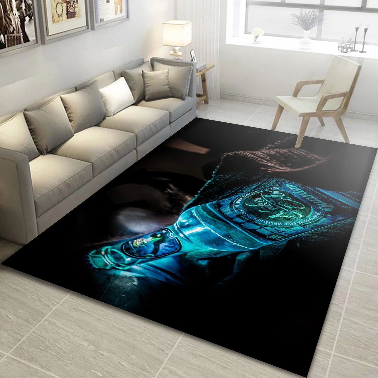 Quantum Only The Best Video Game Reangle Rug, Area Rug - Christmas Gift Decor - Indoor Outdoor Rugs