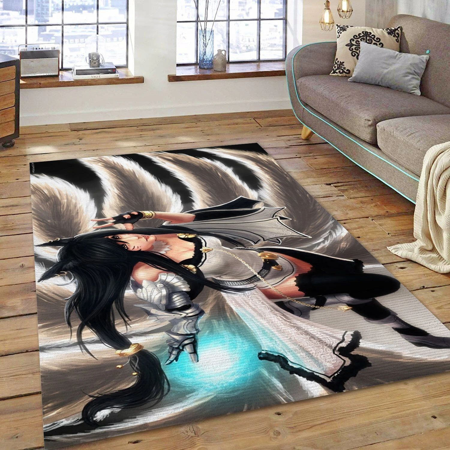 Sexy Anime Gaming Area Rug, Area Rug - US Decor - Indoor Outdoor Rugs