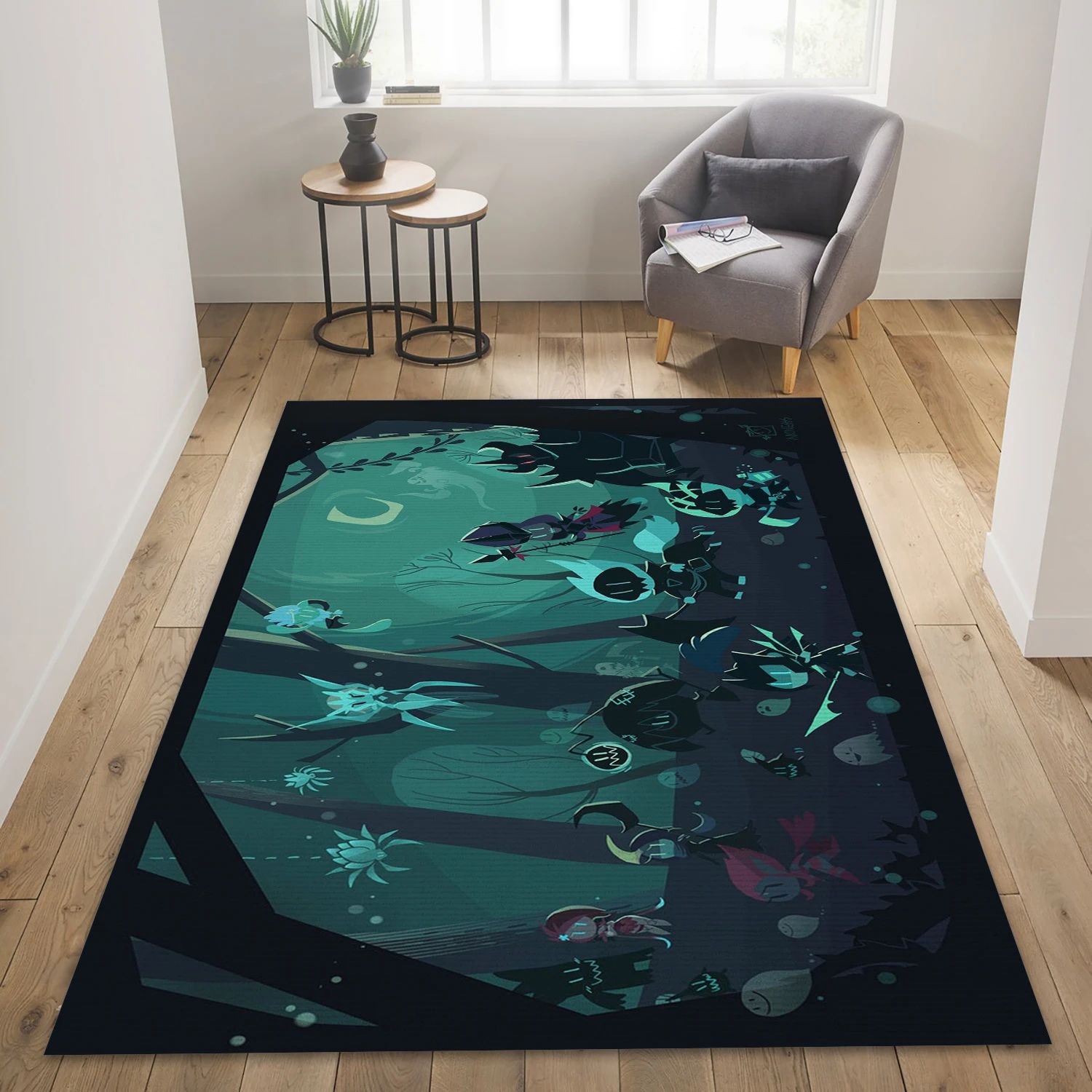 Shadow Isles Video Game Area Rug For Christmas, Area Rug - Home Decor Floor Decor - Indoor Outdoor Rugs