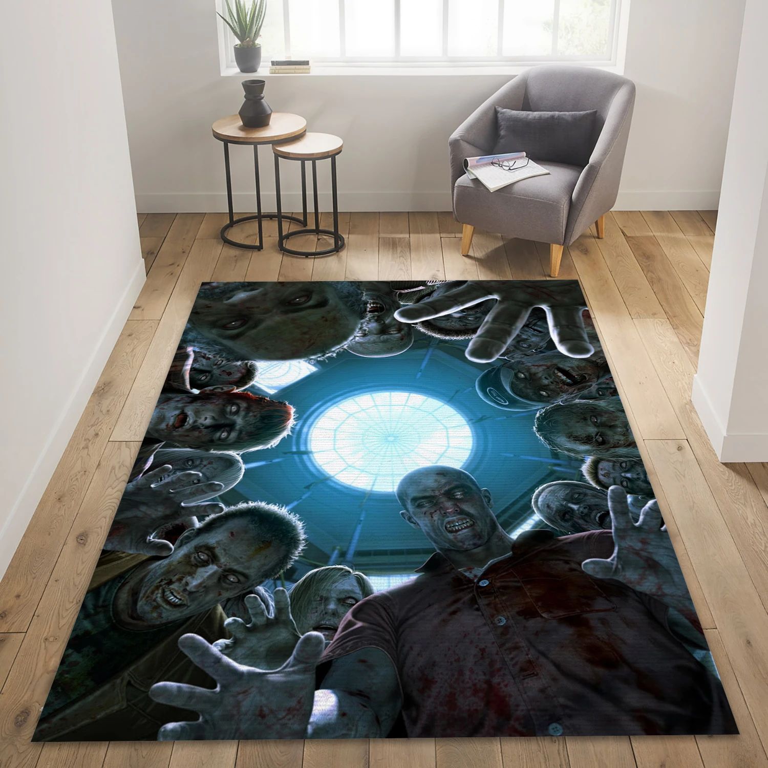 Dead Rising Gaming Area Rug, Area Rug - US Decor - Indoor Outdoor Rugs