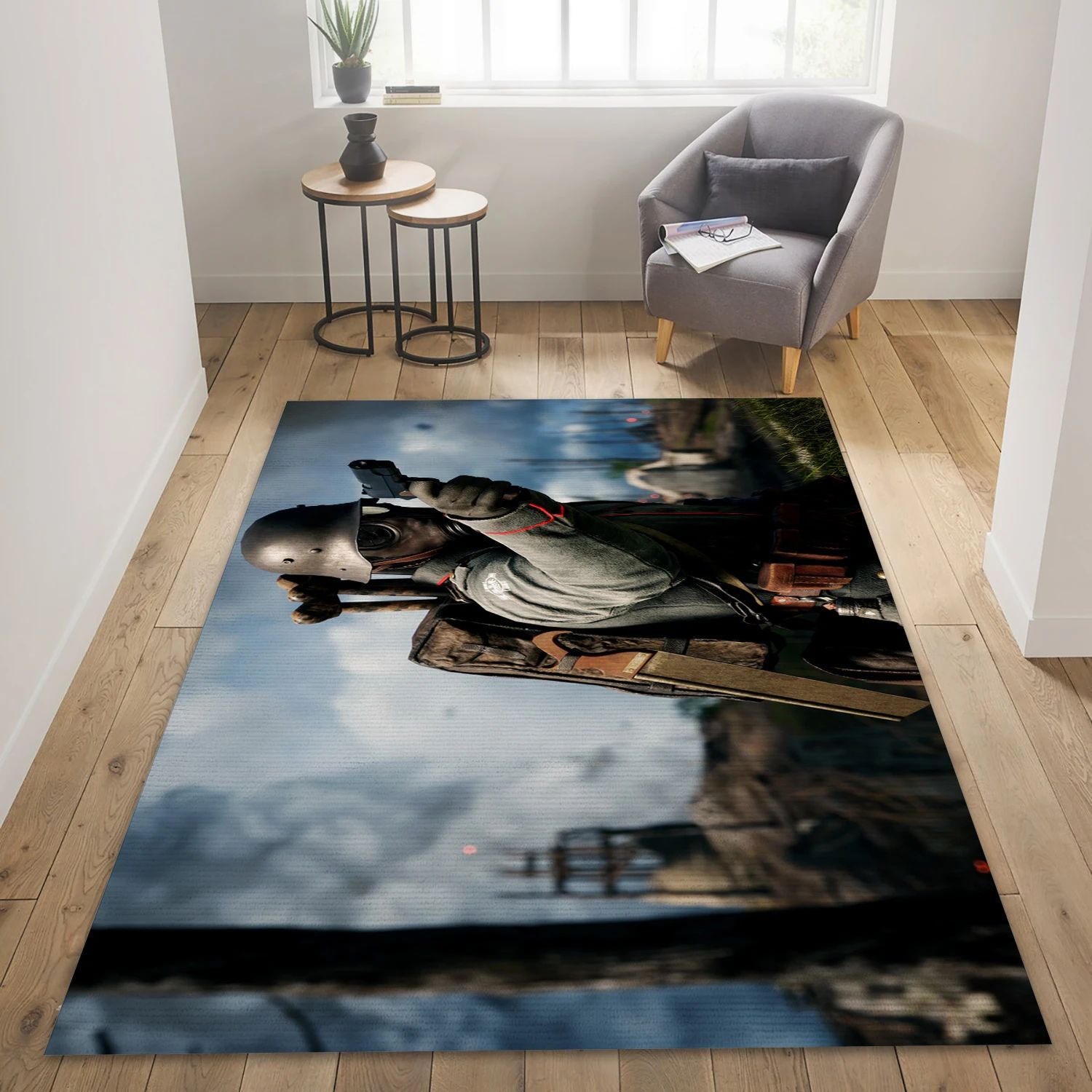 Battlefield 1 Video Game Area Rug Area, Area Rug - US Decor - Indoor Outdoor Rugs