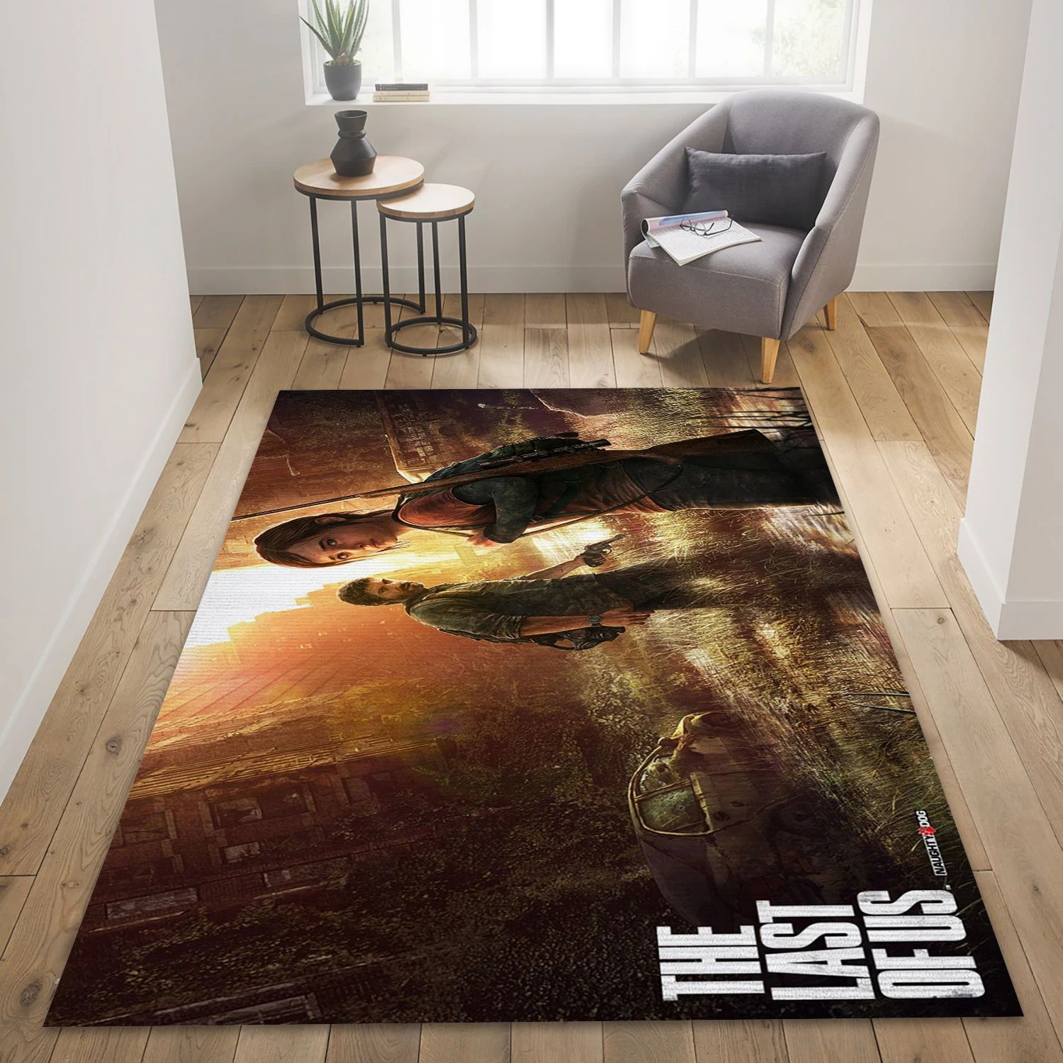 The Last Of Us Video Game Area Rug For Christmas, Living Room Rug - US Decor - Indoor Outdoor Rugs