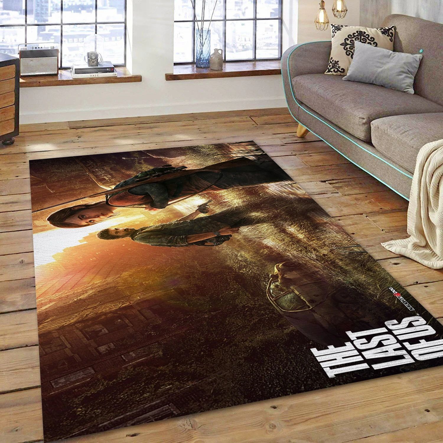 The Last Of Us Video Game Area Rug For Christmas, Living Room Rug - US Decor - Indoor Outdoor Rugs