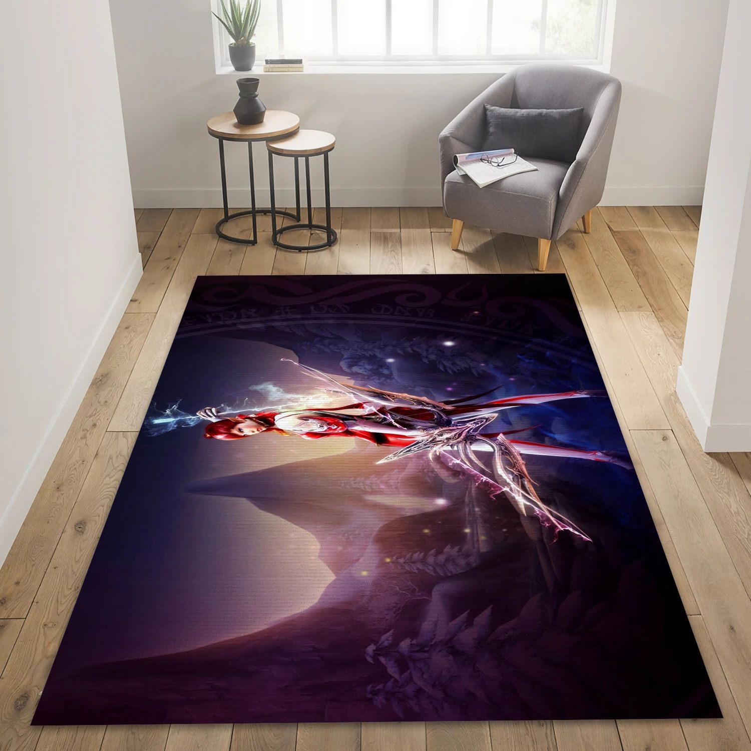 Freelancer Gaming Area Rug, Area Rug - Home Decor Floor Decor - Indoor Outdoor Rugs