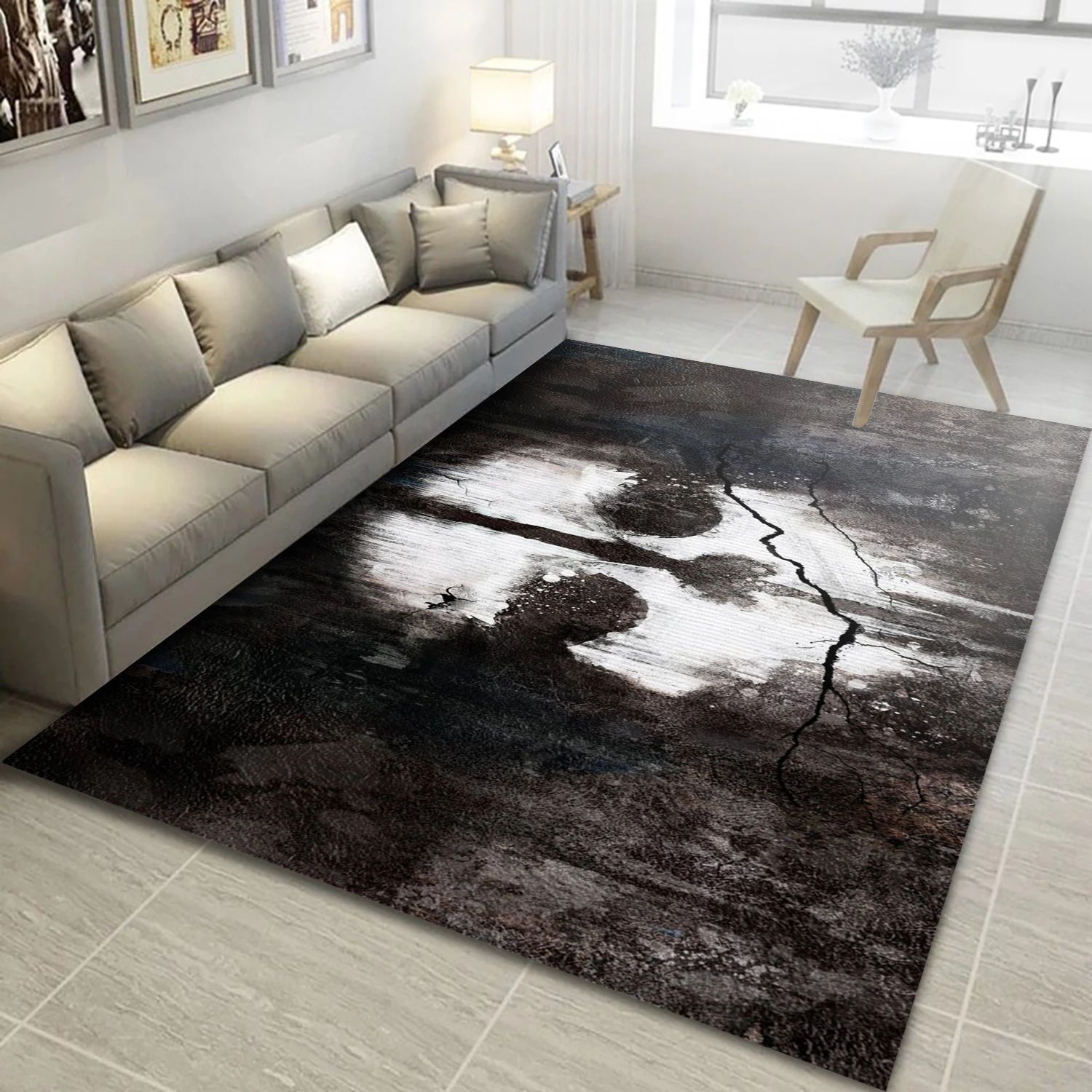 Call Of Duty Ghosts Video Game Area Rug Area, Living Room Rug - Christmas Gift Decor - Indoor Outdoor Rugs