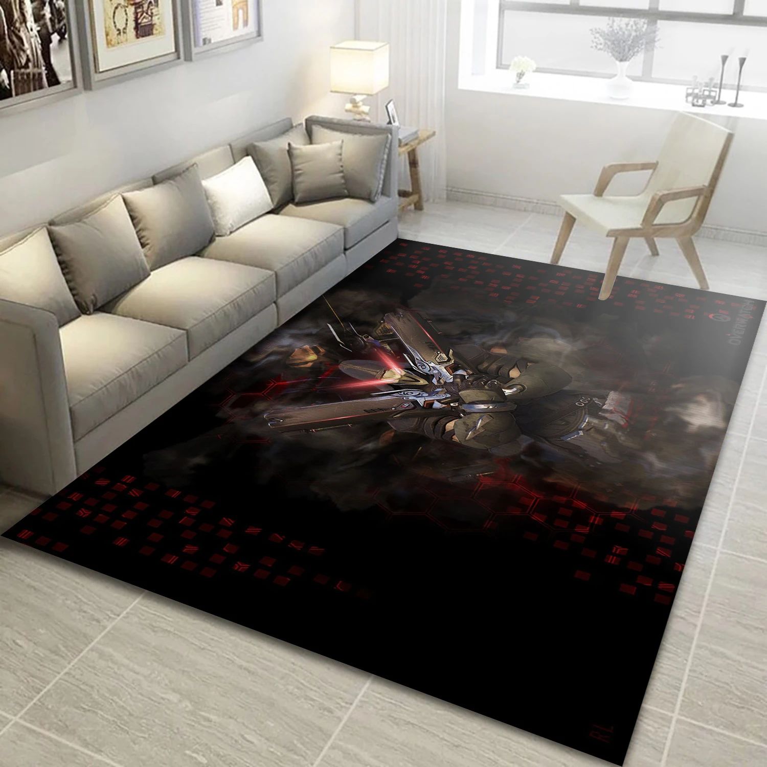 Darkness Video Game Area Rug For Christmas, Area Rug - US Decor - Indoor Outdoor Rugs