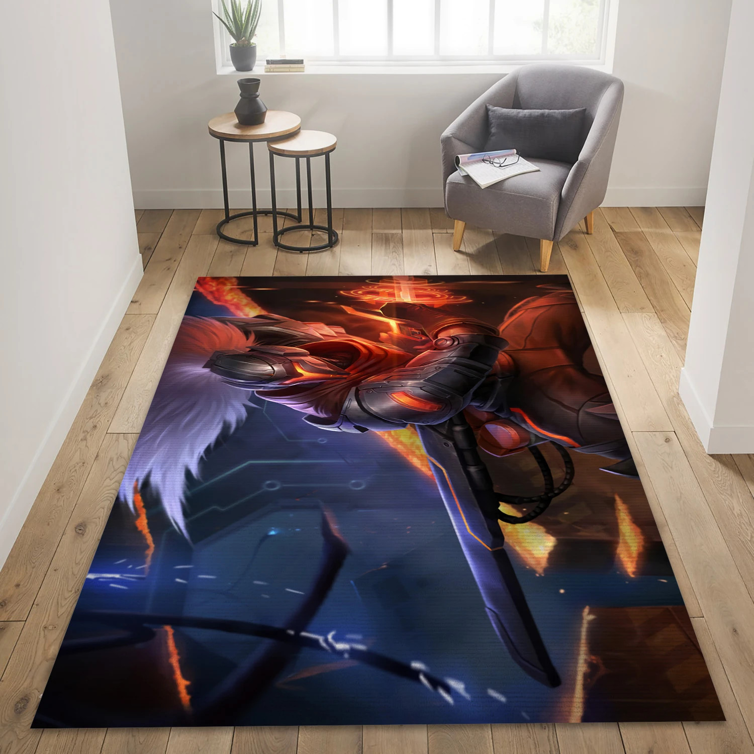 Project Yasuo Video Game Area Rug For Christmas, Area Rug - US Decor - Indoor Outdoor Rugs