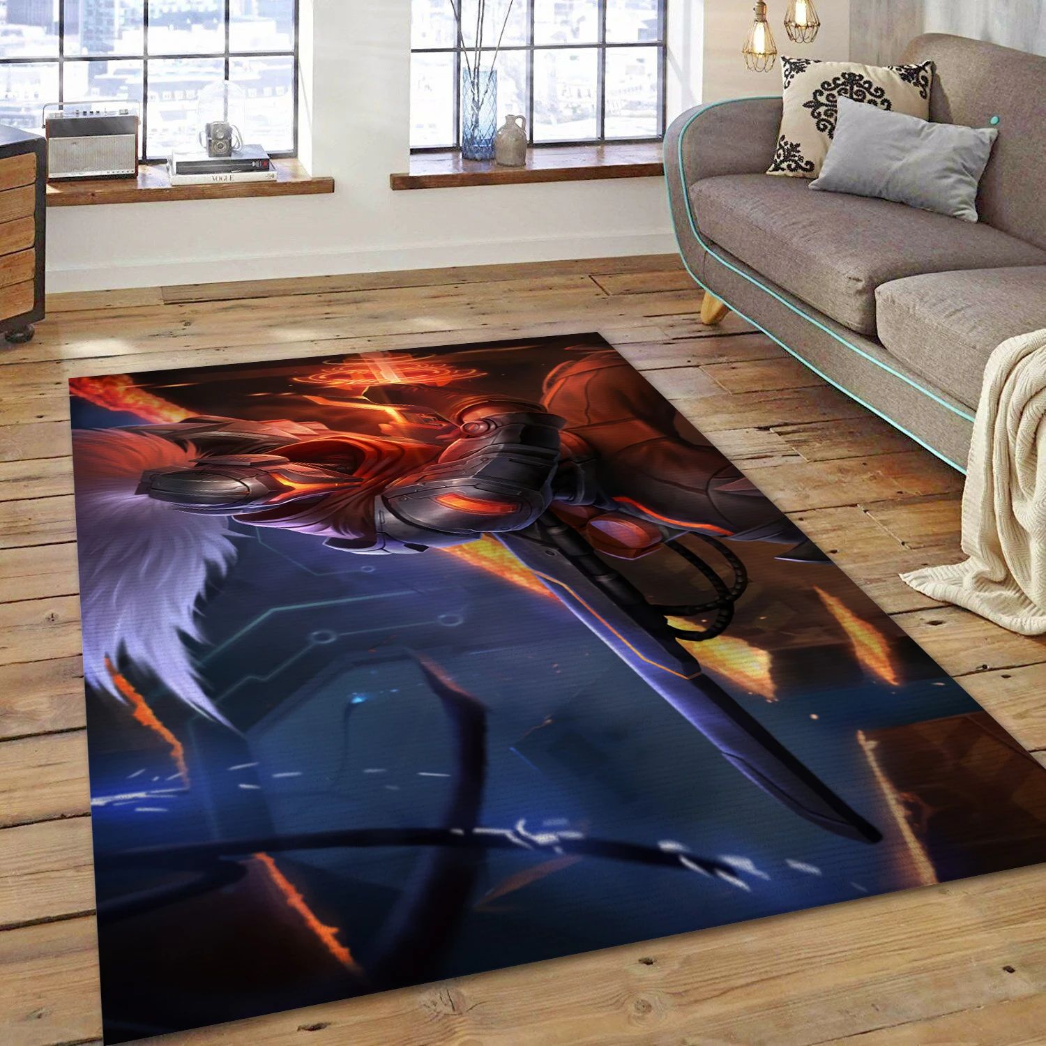 Project Yasuo Video Game Area Rug For Christmas, Area Rug - US Decor - Indoor Outdoor Rugs