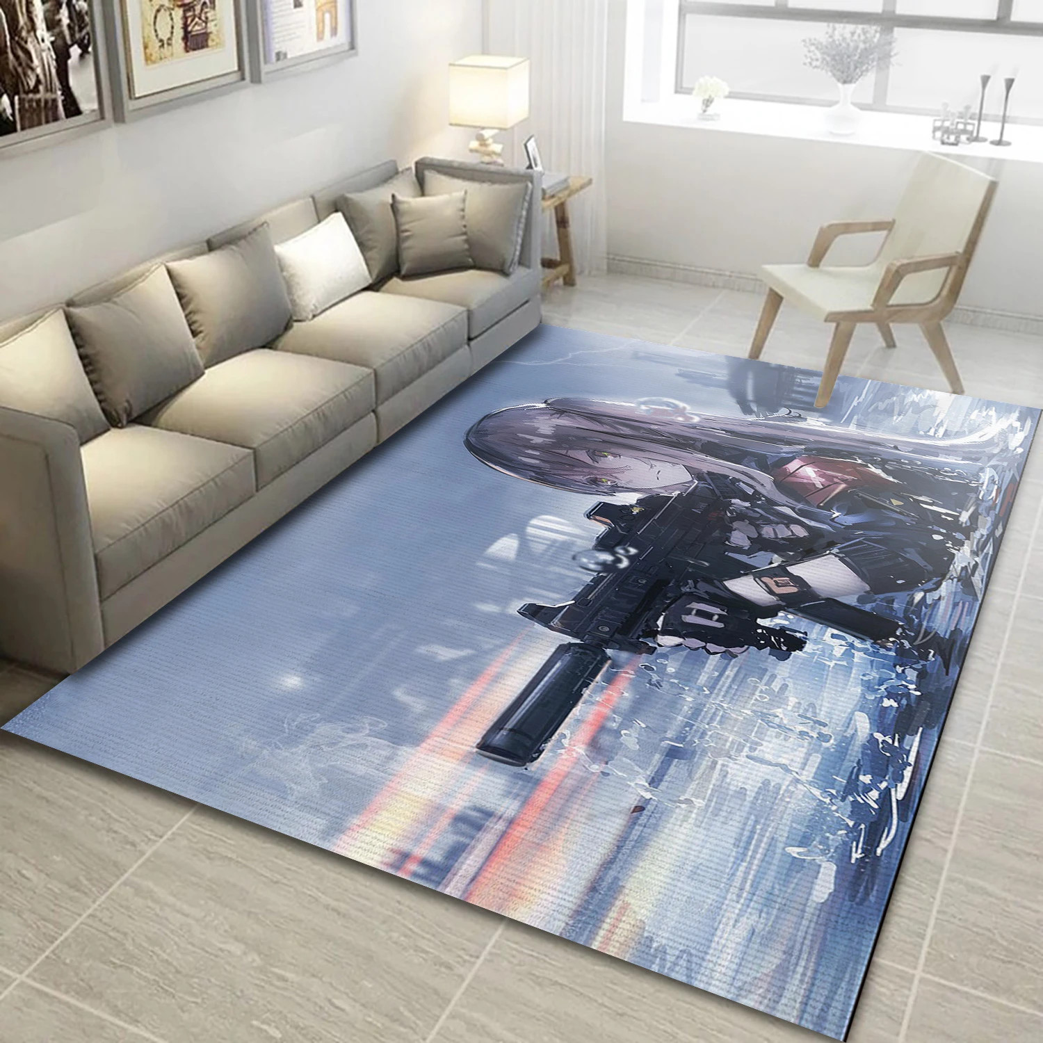 Covert Ops Game Area Rug Carpet, Area Rug - Family Gift US Decor - Indoor Outdoor Rugs