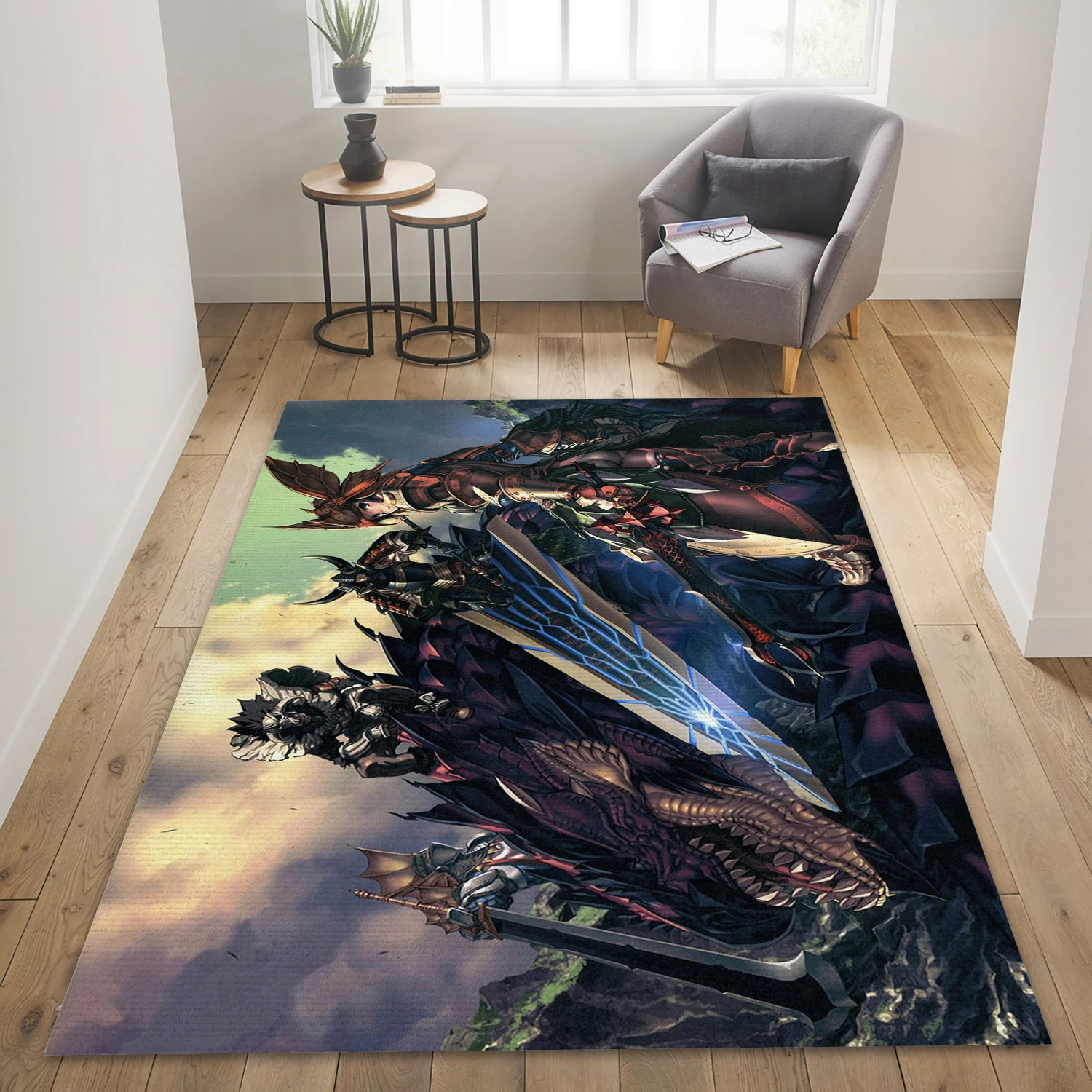 A Good Hunt Gaming Area Rug, Area Rug - Christmas Gift Decor - Indoor Outdoor Rugs