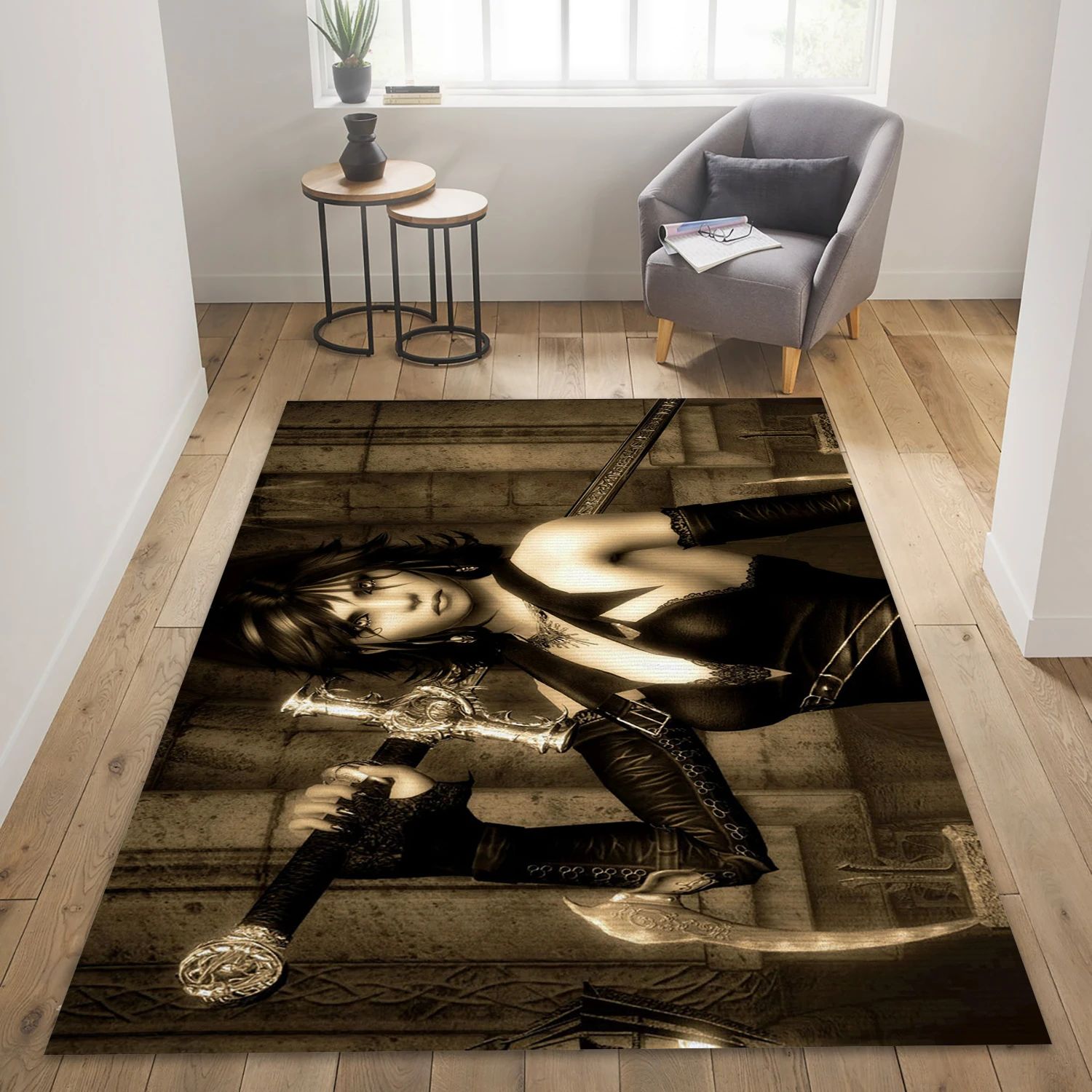 Vivian Video Game Area Rug Area, Bedroom Rug - Home Decor Floor Decor - Indoor Outdoor Rugs