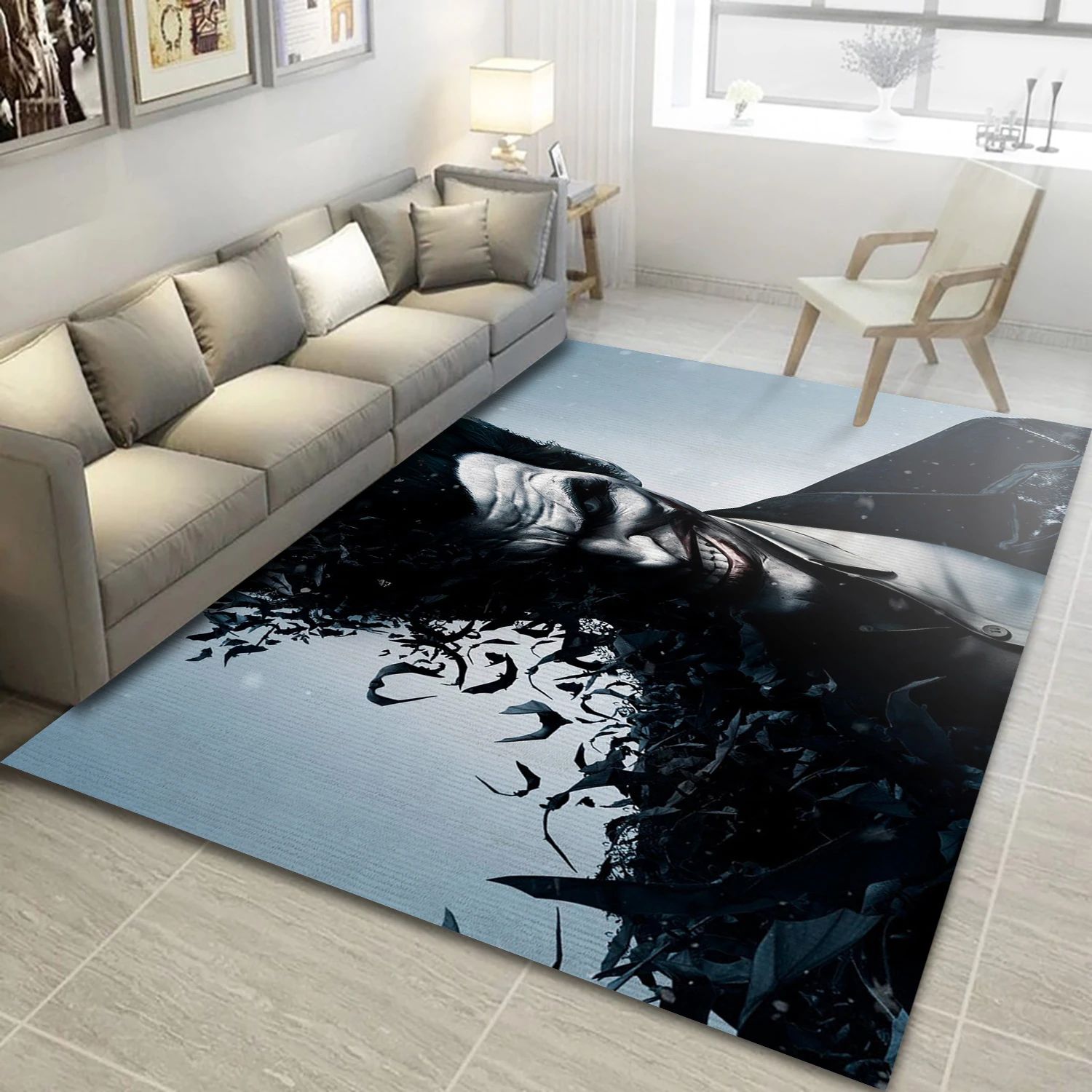 Joker Game Area Rug Carpet, Area Rug - Home Decor Floor Decor - Indoor Outdoor Rugs