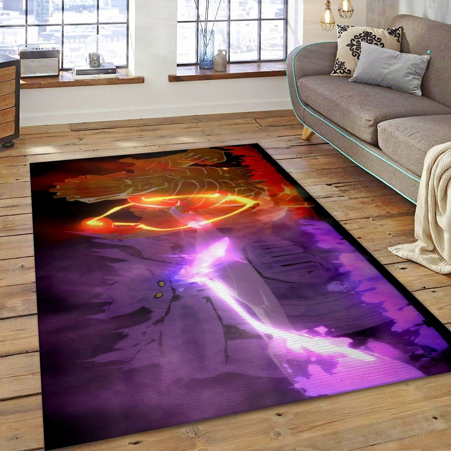 Susano Sauske Itachi Video Game Area Rug For Christmas, Living Room Rug - Home Decor Floor Decor - Indoor Outdoor Rugs