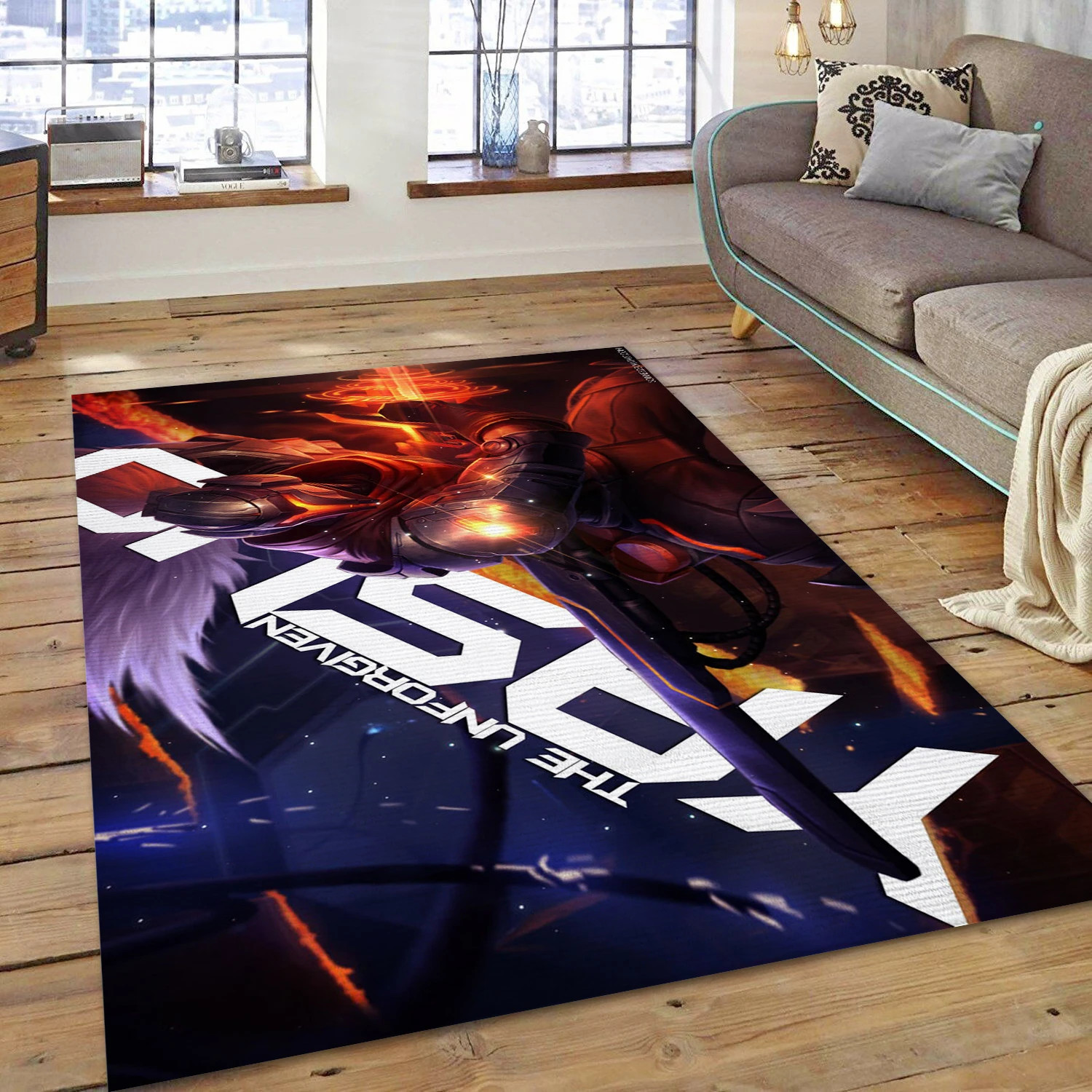 League Of Legends Gaming Area Rug, Area Rug - Christmas Gift Decor - Indoor Outdoor Rugs