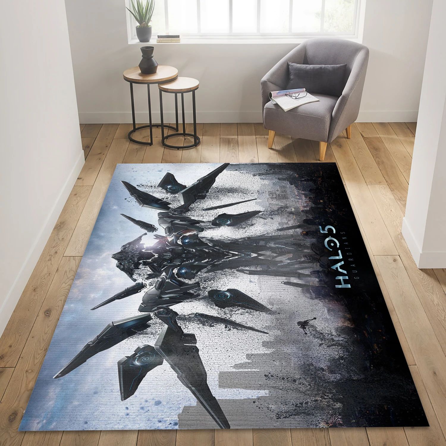 Halo 5 Guardians Game Area Rug Carpet, Living Room Rug - Family Gift US Decor - Indoor Outdoor Rugs