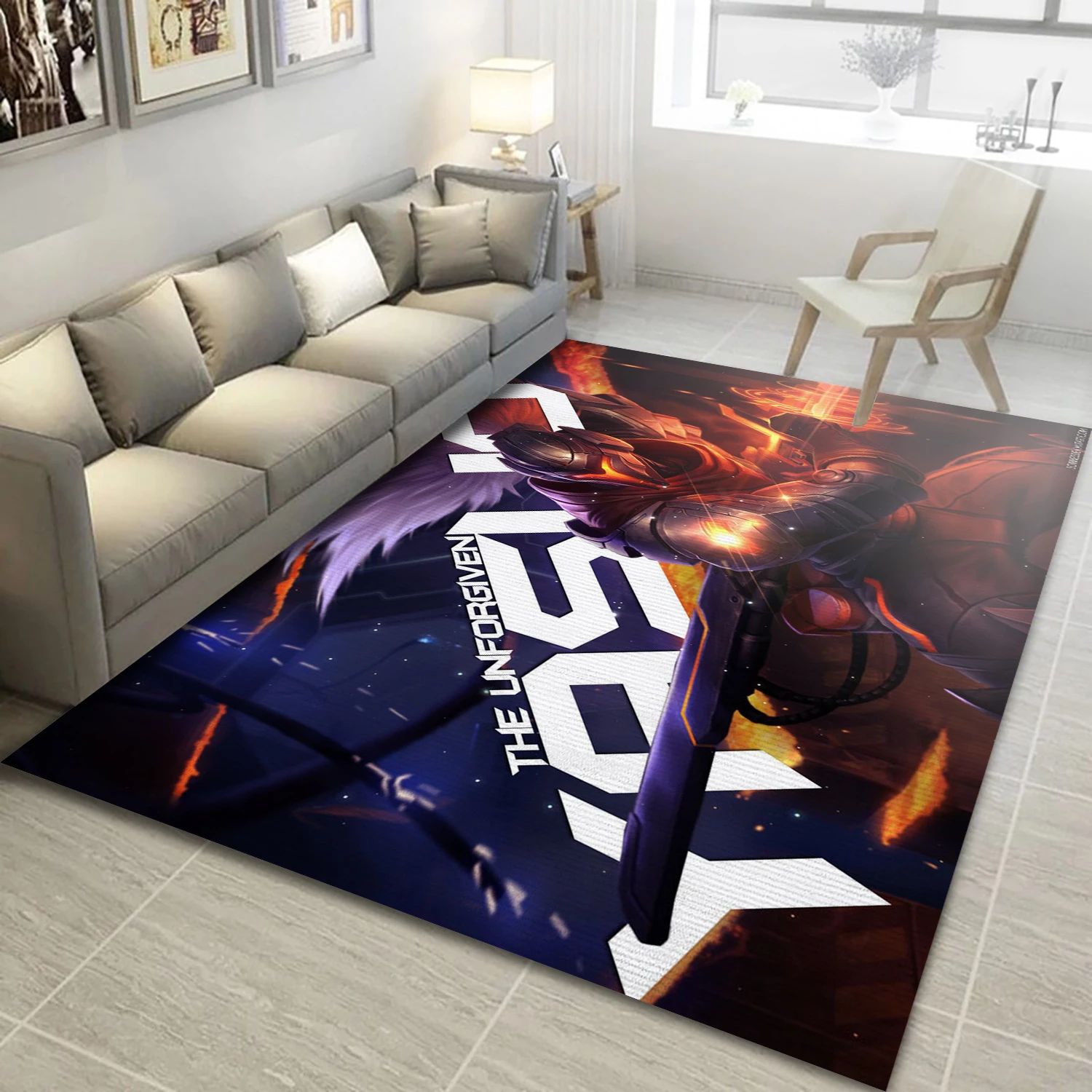 League Of Legends Gaming Area Rug, Area Rug - Christmas Gift Decor - Indoor Outdoor Rugs