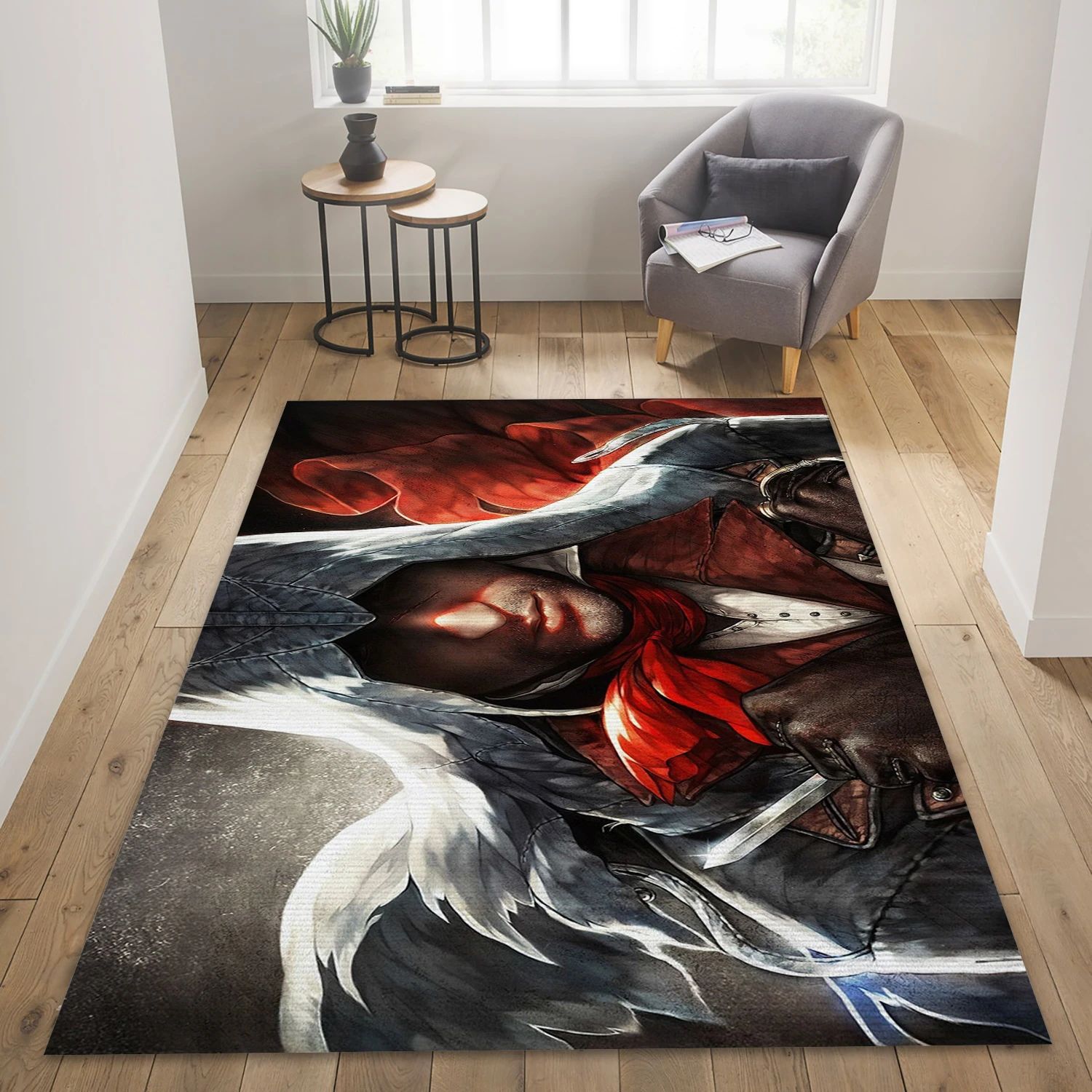 Arno Dorian Video Game Reangle Rug, Bedroom Rug - Family Gift US Decor - Indoor Outdoor Rugs