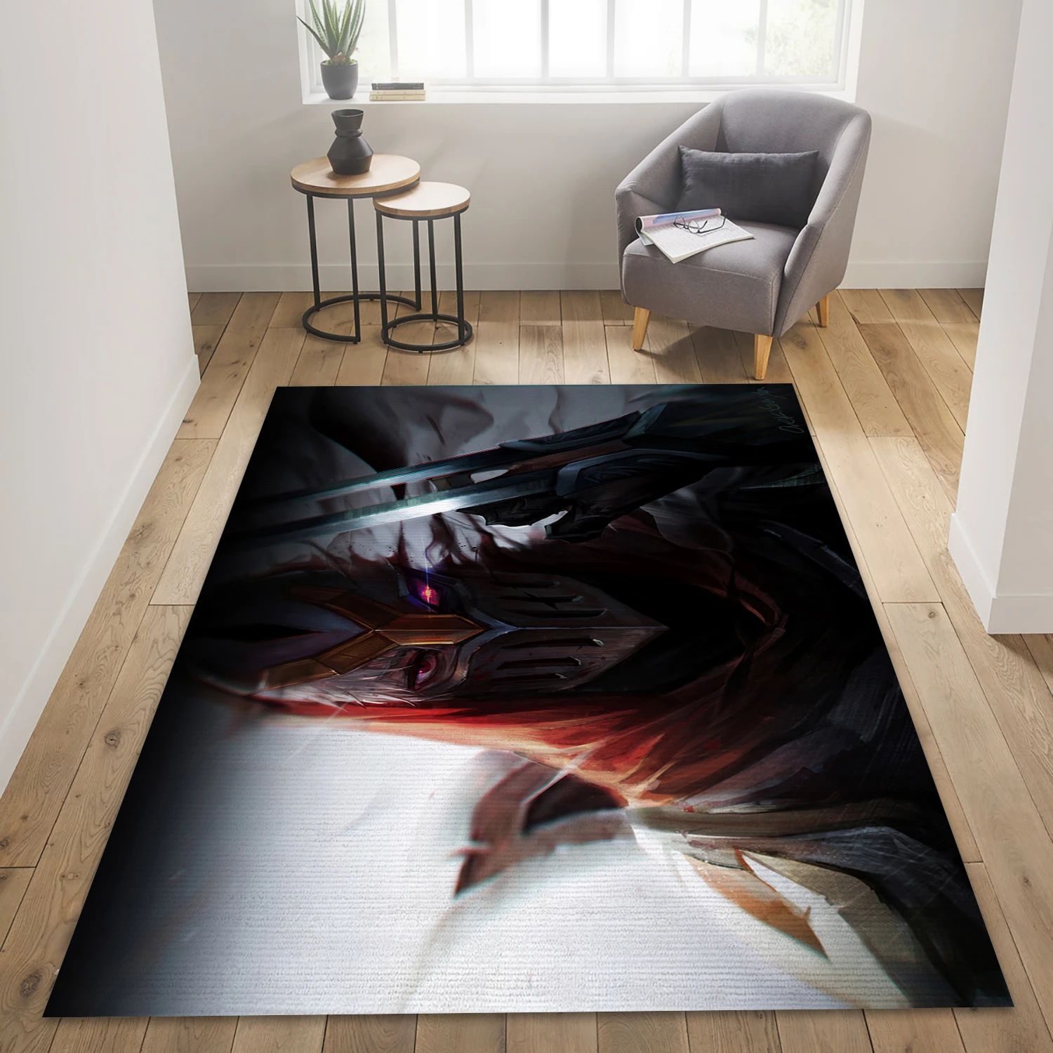 Zed League Of Legends Game Area Rug Carpet, Bedroom Rug - Christmas Gift Decor - Indoor Outdoor Rugs