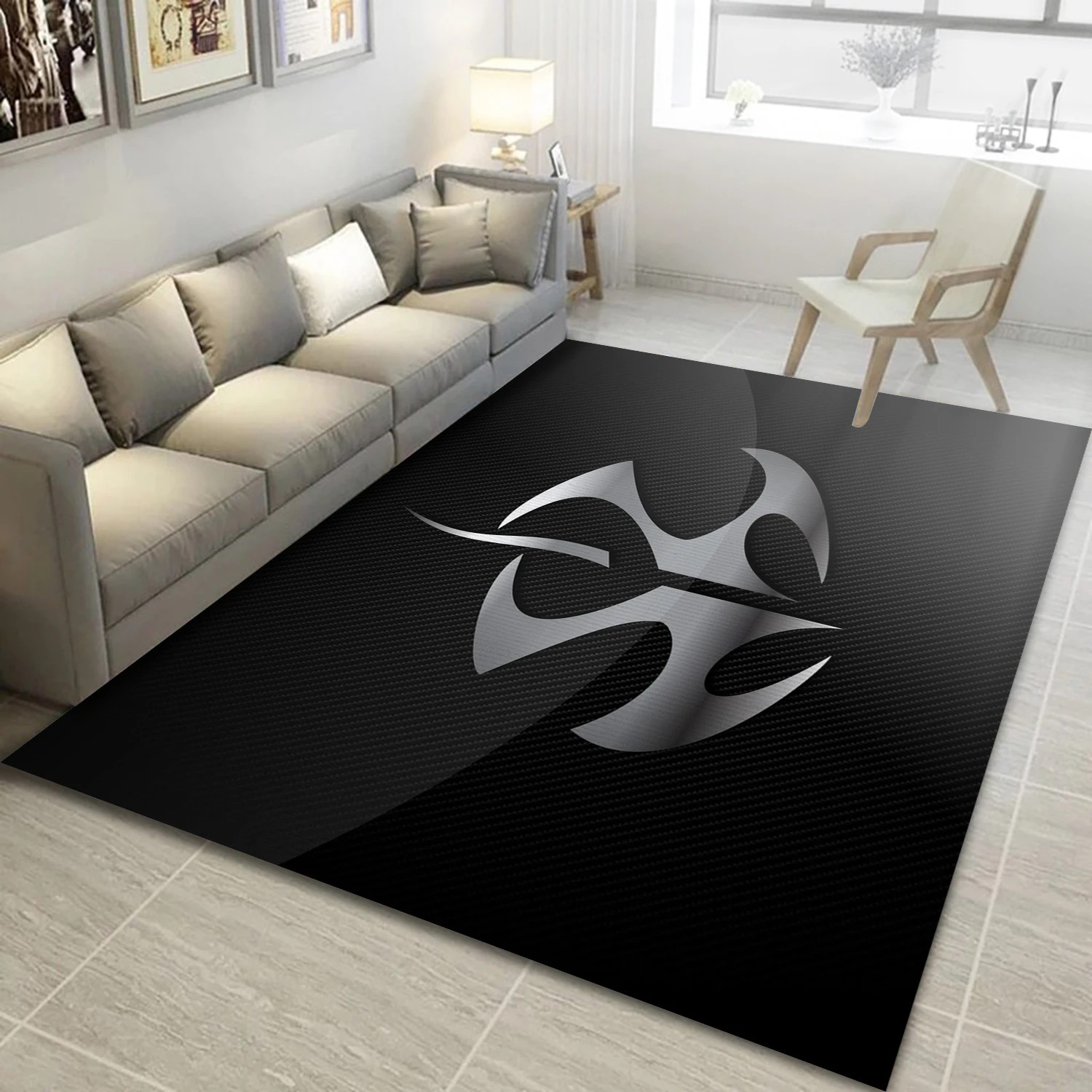 Hitman Logo Game Area Rug Carpet, Area Rug - US Decor - Indoor Outdoor Rugs