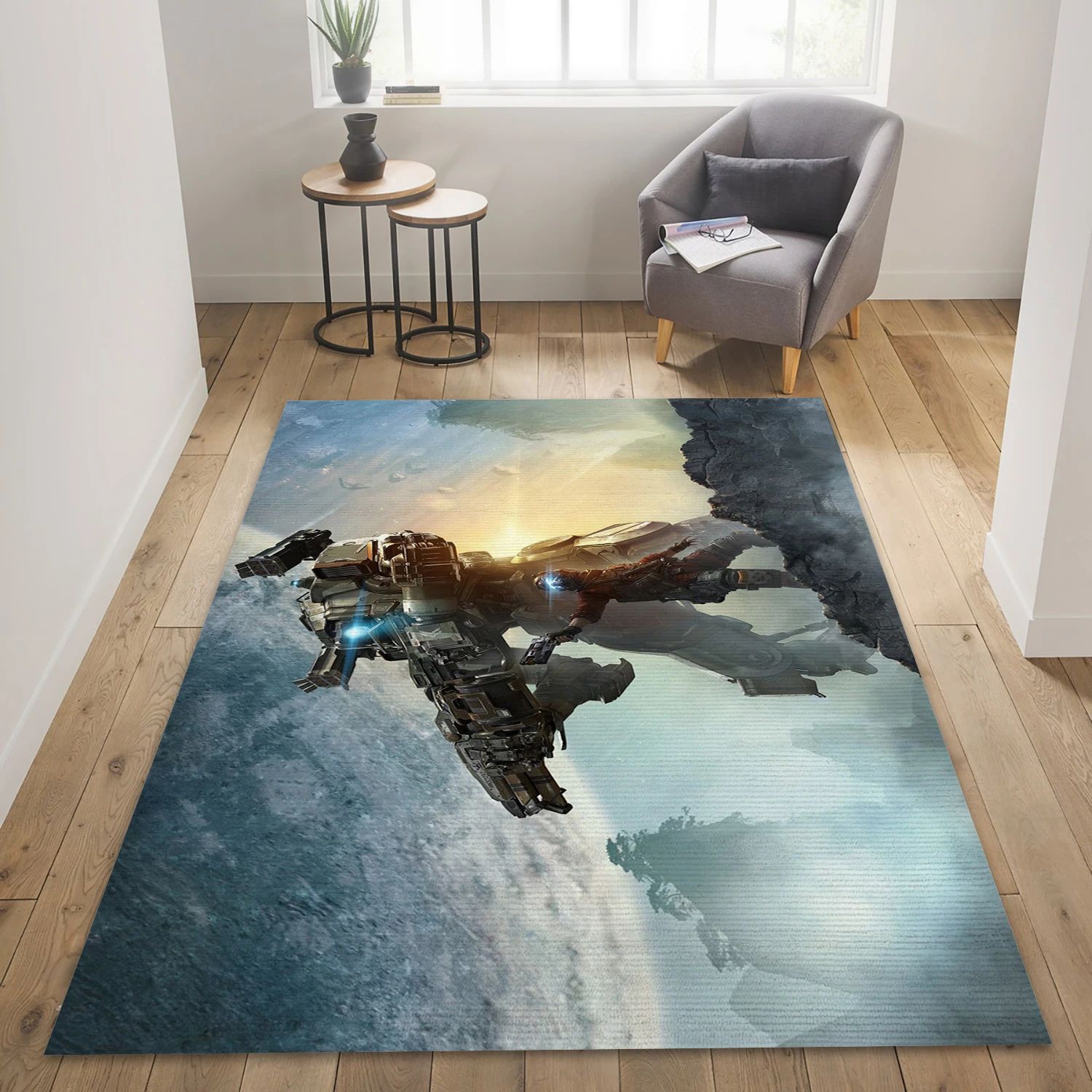 Companion In Arms Game Area Rug Carpet, Bedroom Rug - Home Decor Floor Decor - Indoor Outdoor Rugs