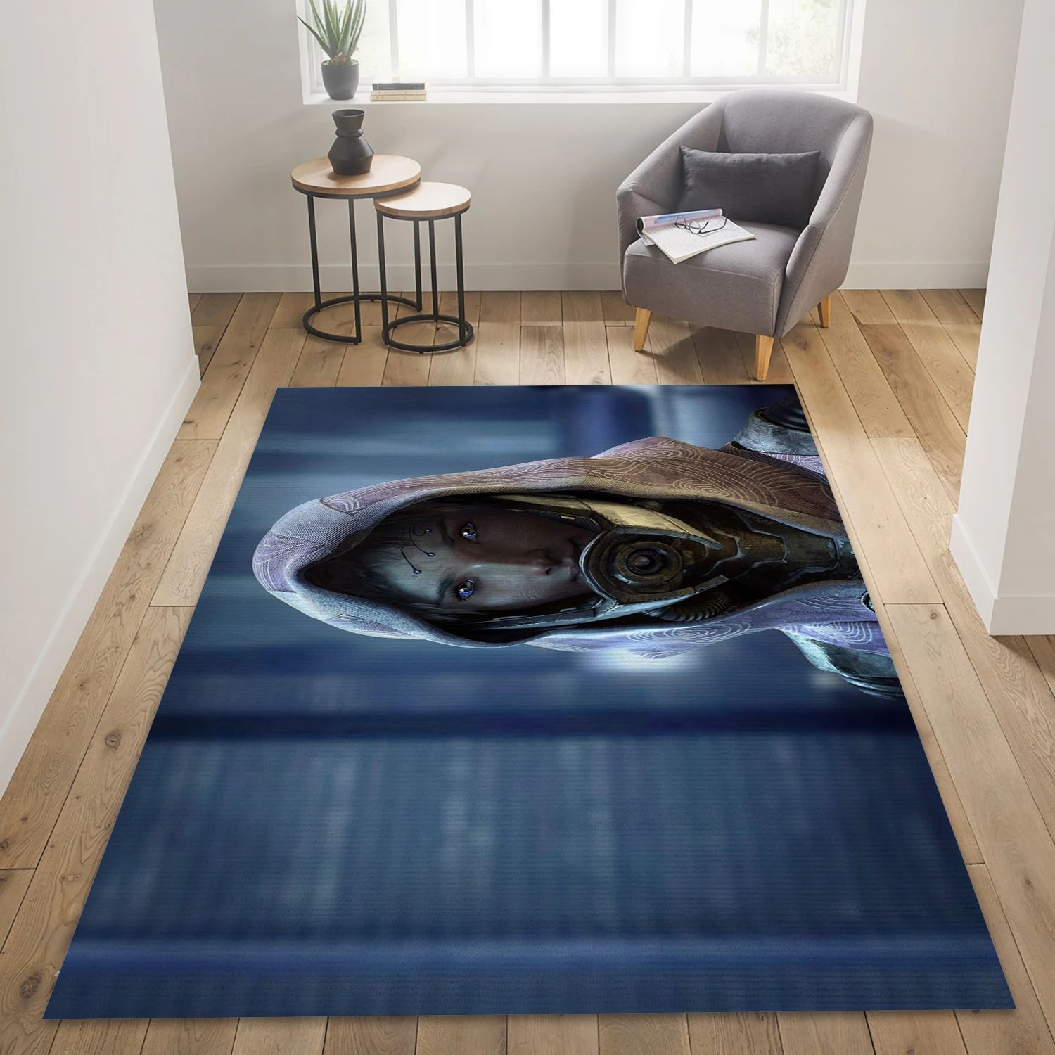 Mass Effect 3 Gaming Area Rug, Living Room Rug - Family Gift US Decor - Indoor Outdoor Rugs