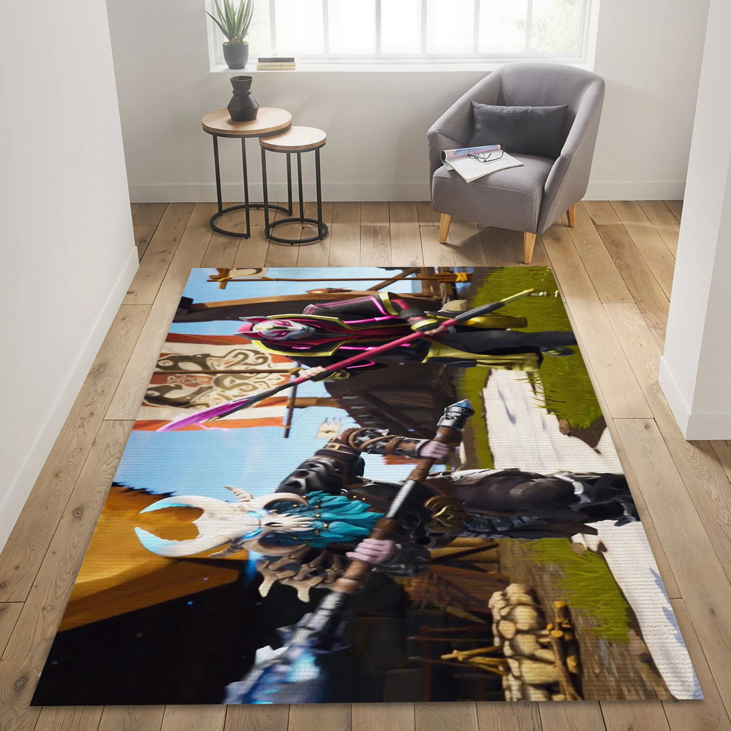 Ragnarok Amp Drift Game Area Rug Carpet, Bedroom Rug - Family Gift US Decor - Indoor Outdoor Rugs