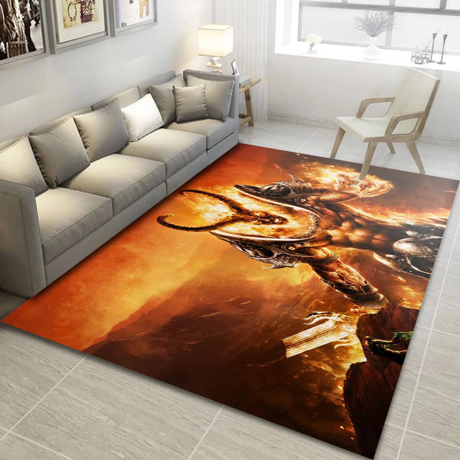 World Of Warcraft Gaming Area Rug, Living Room Rug - US Decor - Indoor Outdoor Rugs