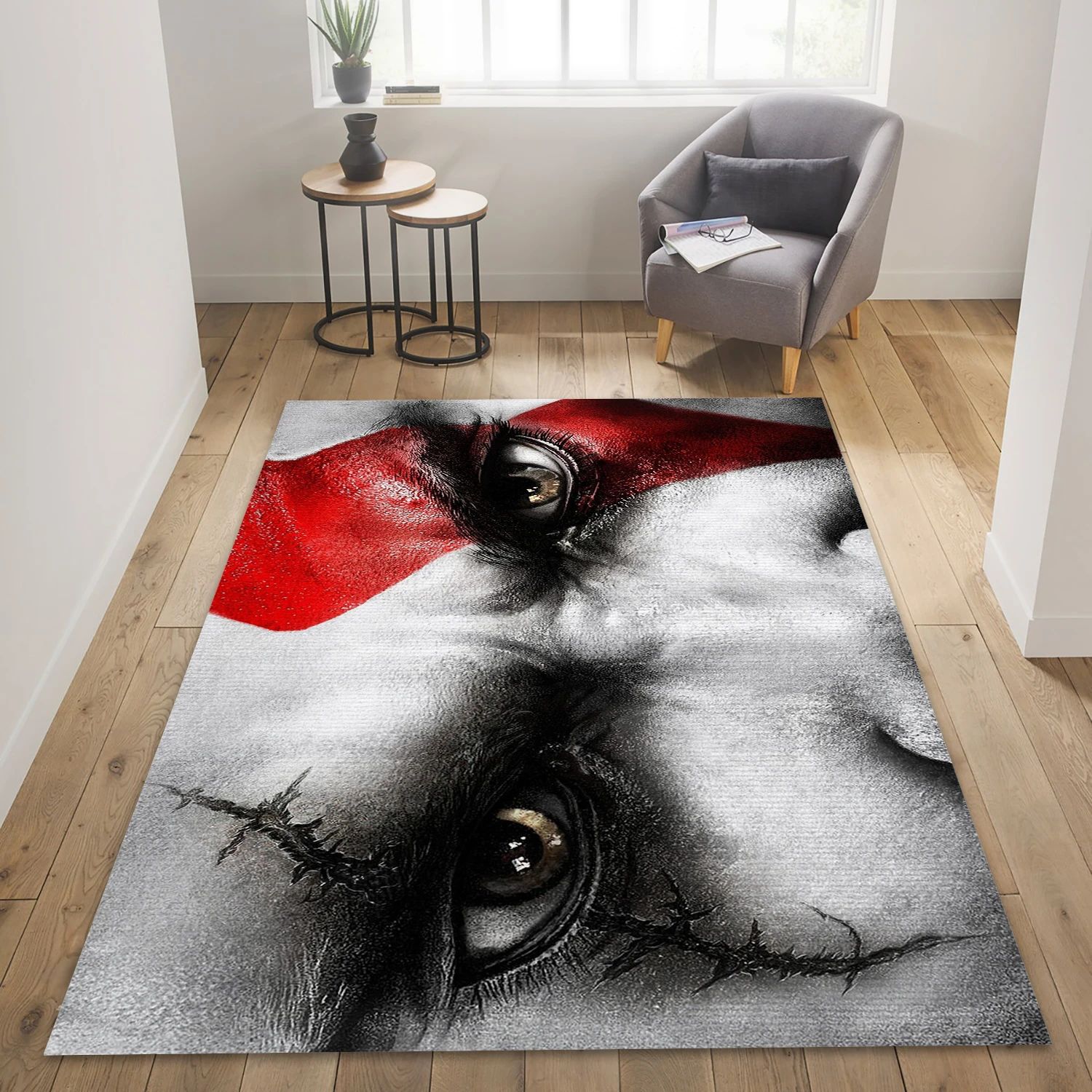 God Of War Iii Video Game Area Rug Area, Area Rug - Home Decor Floor Decor - Indoor Outdoor Rugs