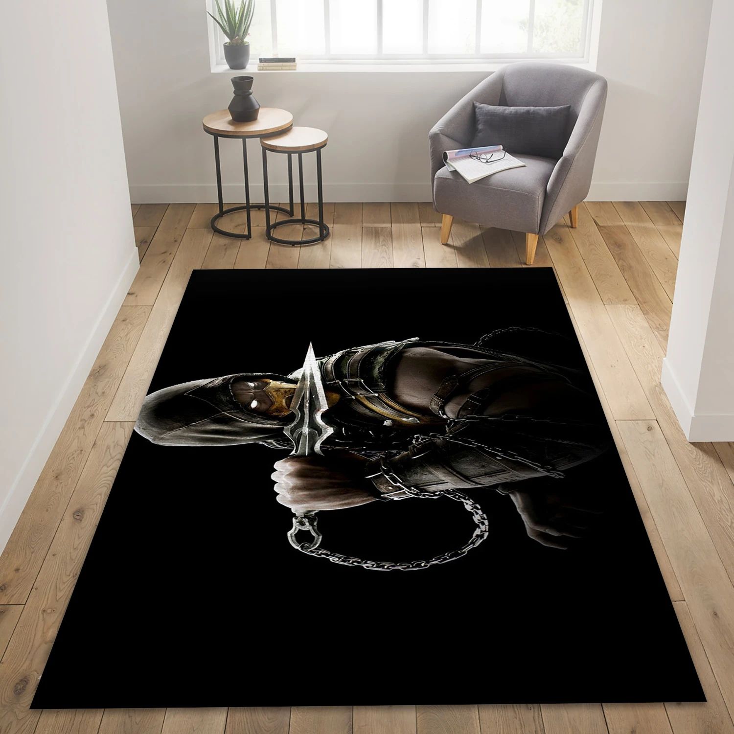 Scorpion Game Area Rug Carpet, Area Rug - Family Gift US Decor - Indoor Outdoor Rugs